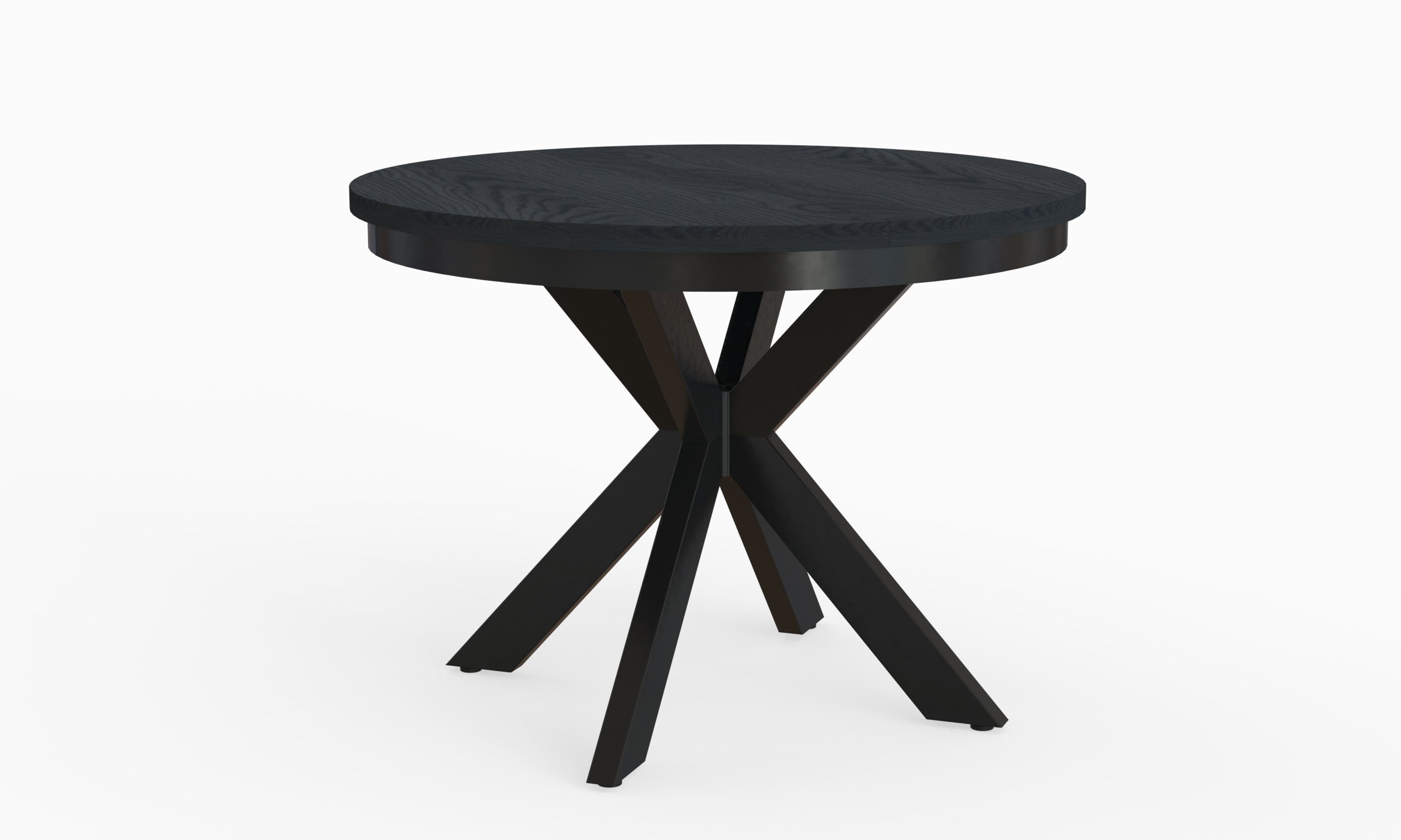 Esstisch Kama-N 100 cm Rund 2 zusätzliche Tischplatten