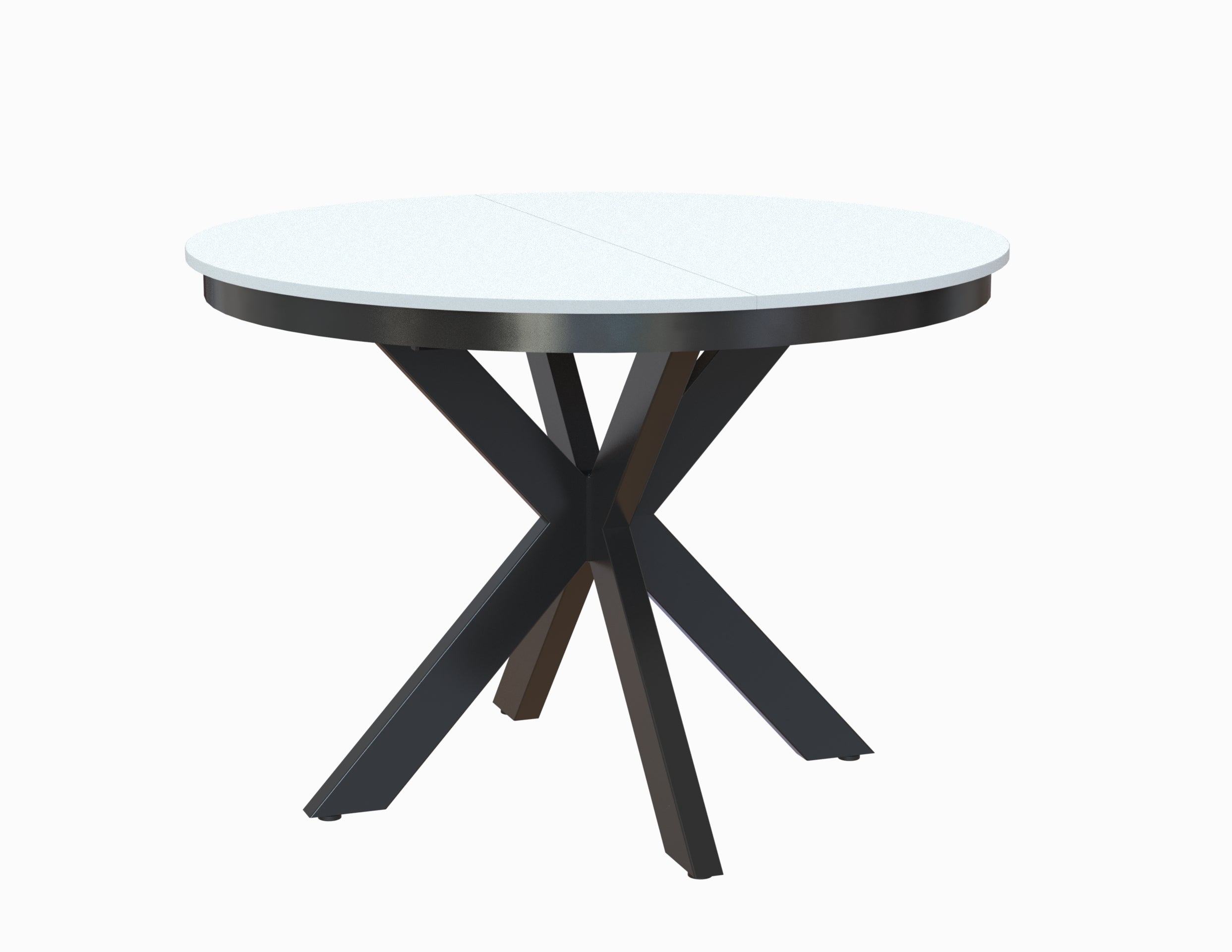 Esstisch Kama-N 100 cm Rund 2 zusätzliche Tischplatten