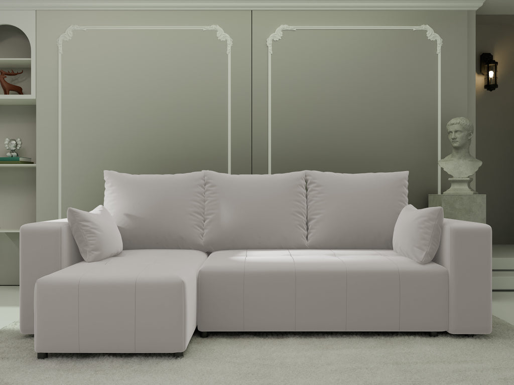 Ecksofa mit Schlaffunktion Tico Velour Royal Velvet