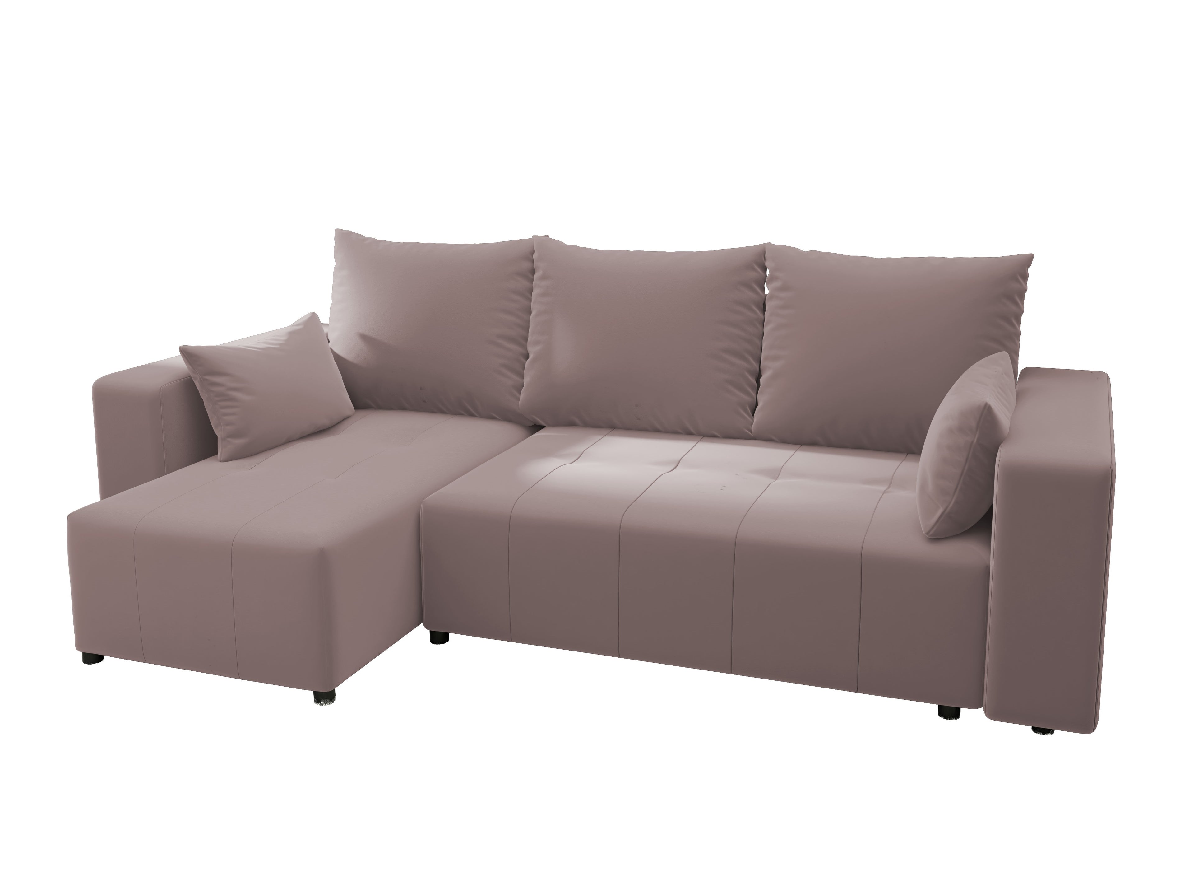 Ecksofa mit Schlaffunktion Tico Velour Royal Velvet