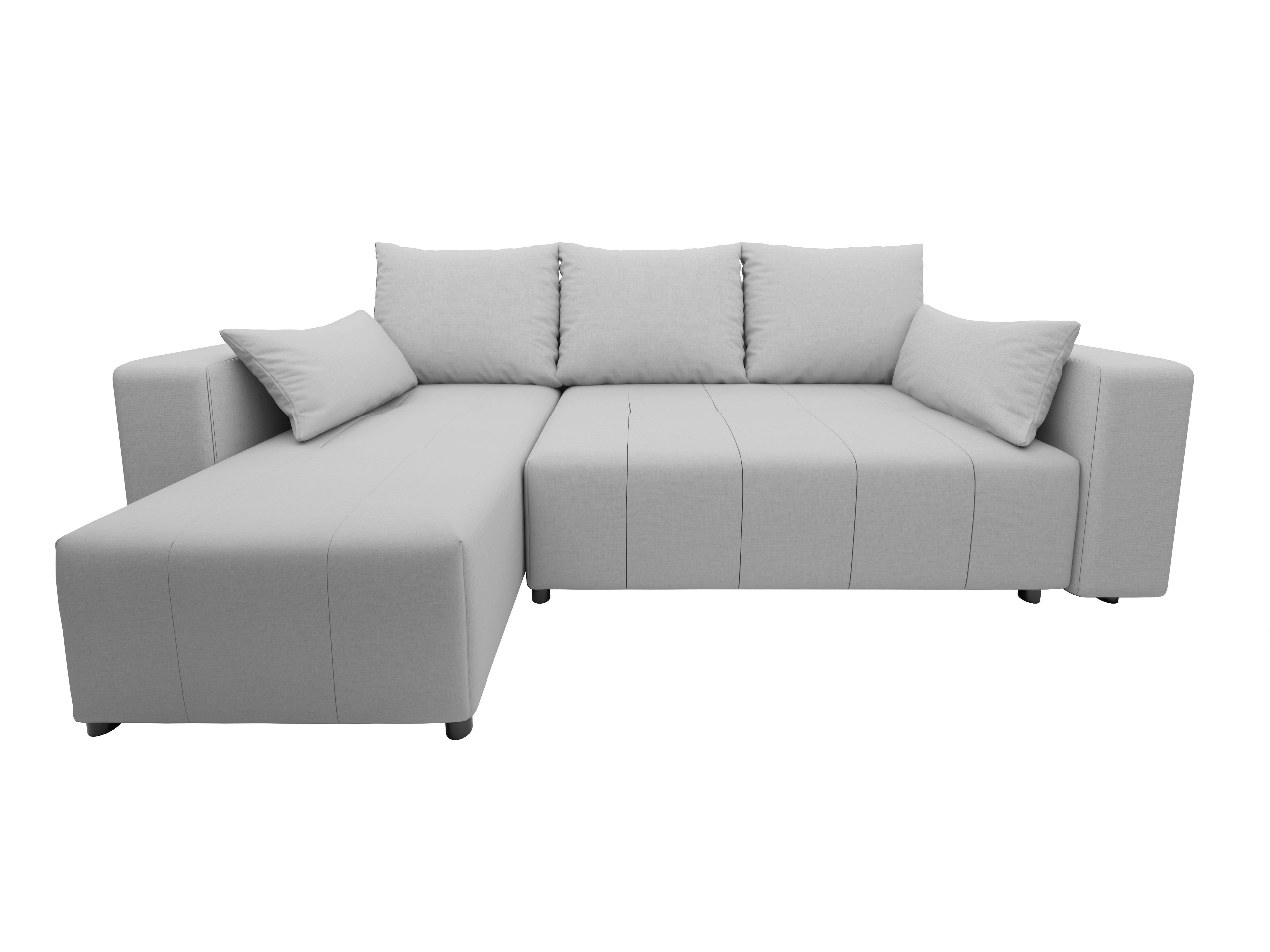 Ecksofa mit Schlaffunktion Tico Webstoff Neve