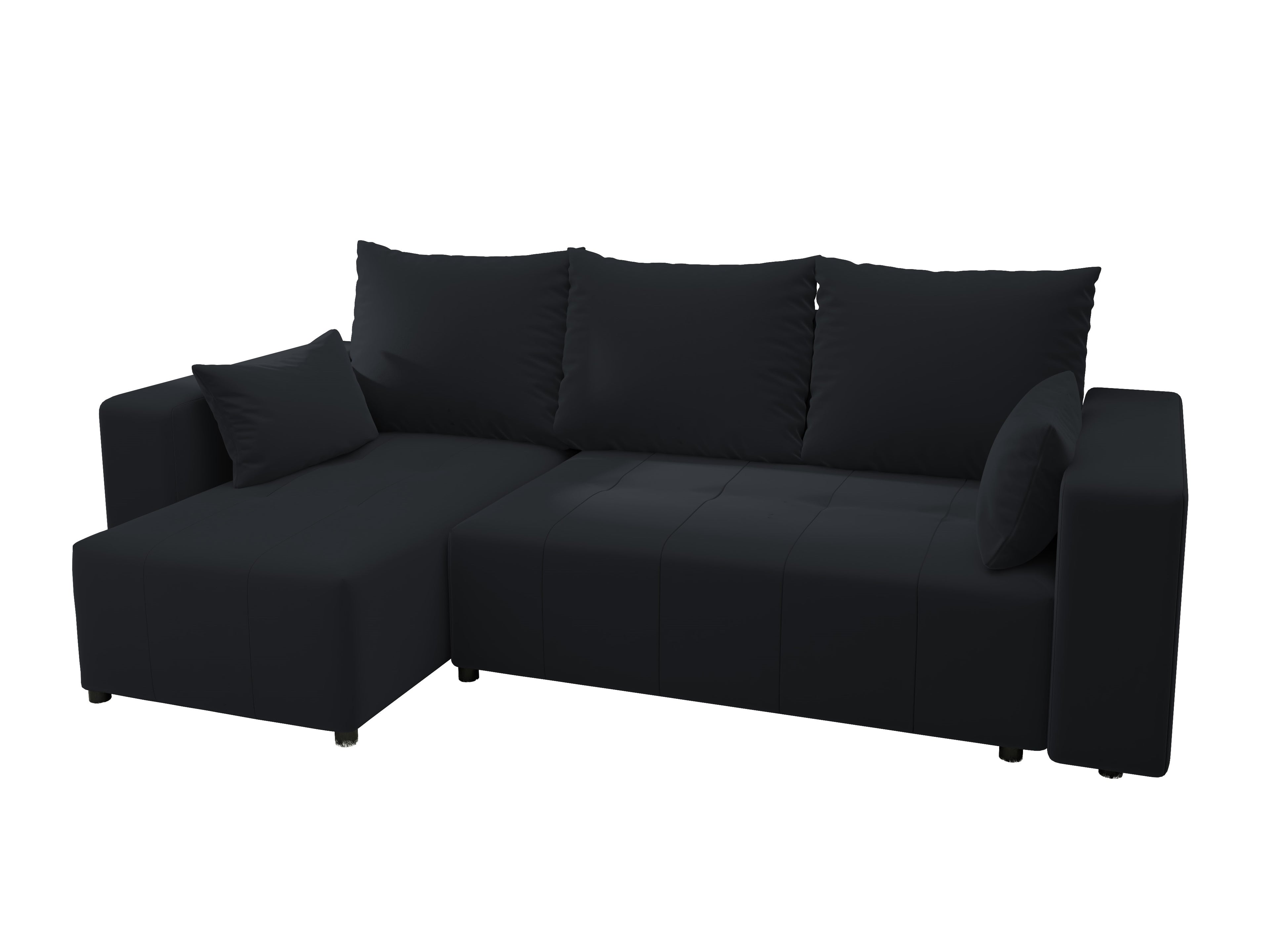 Ecksofa mit Schlaffunktion Tico Velour Royal Velvet