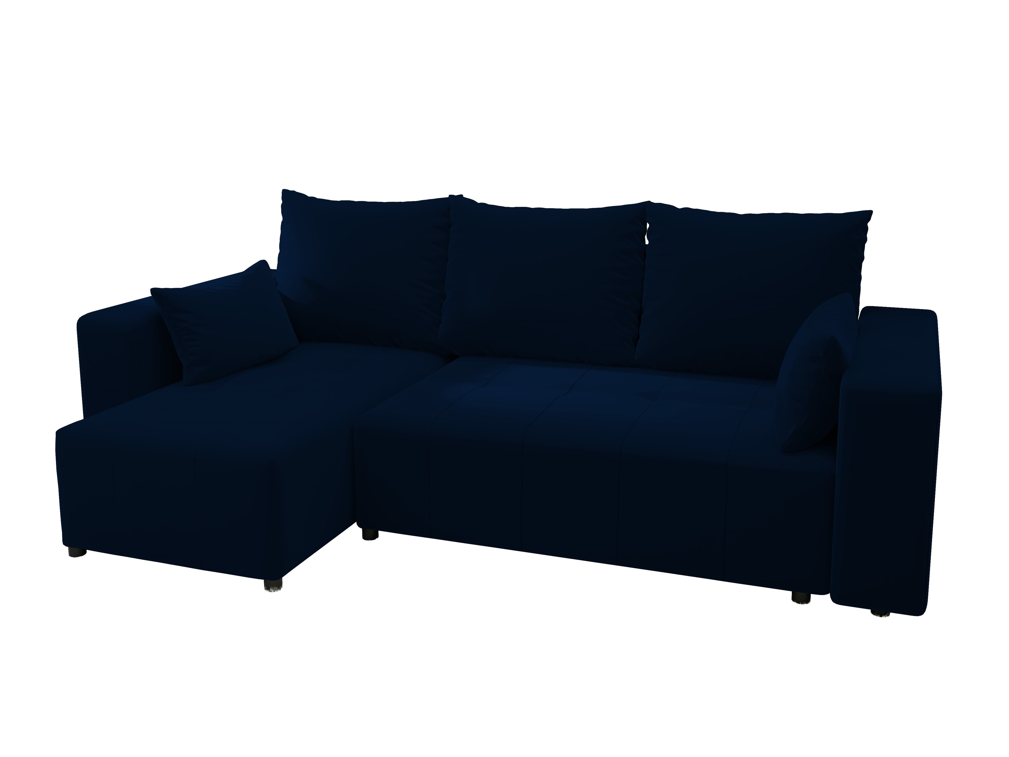 Ecksofa mit Schlaffunktion Tico Velour Royal Velvet