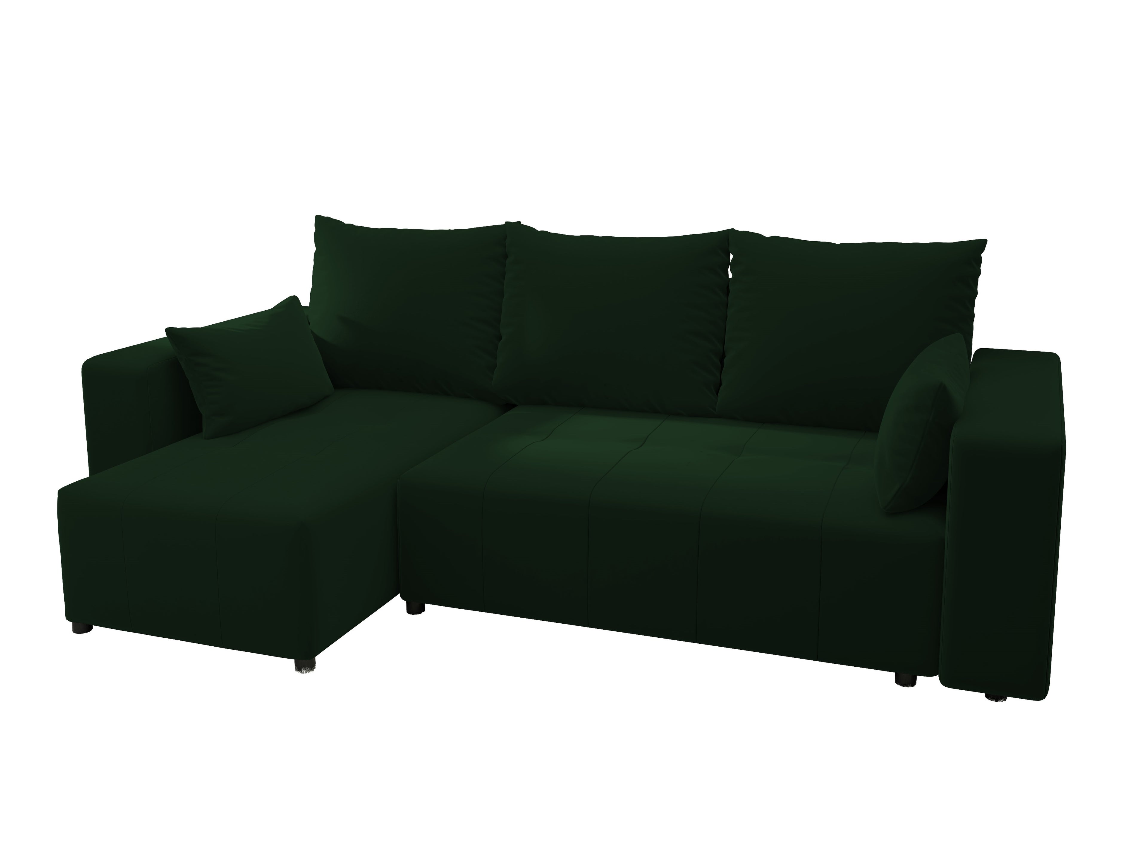 Ecksofa mit Schlaffunktion Tico Velour Royal Velvet