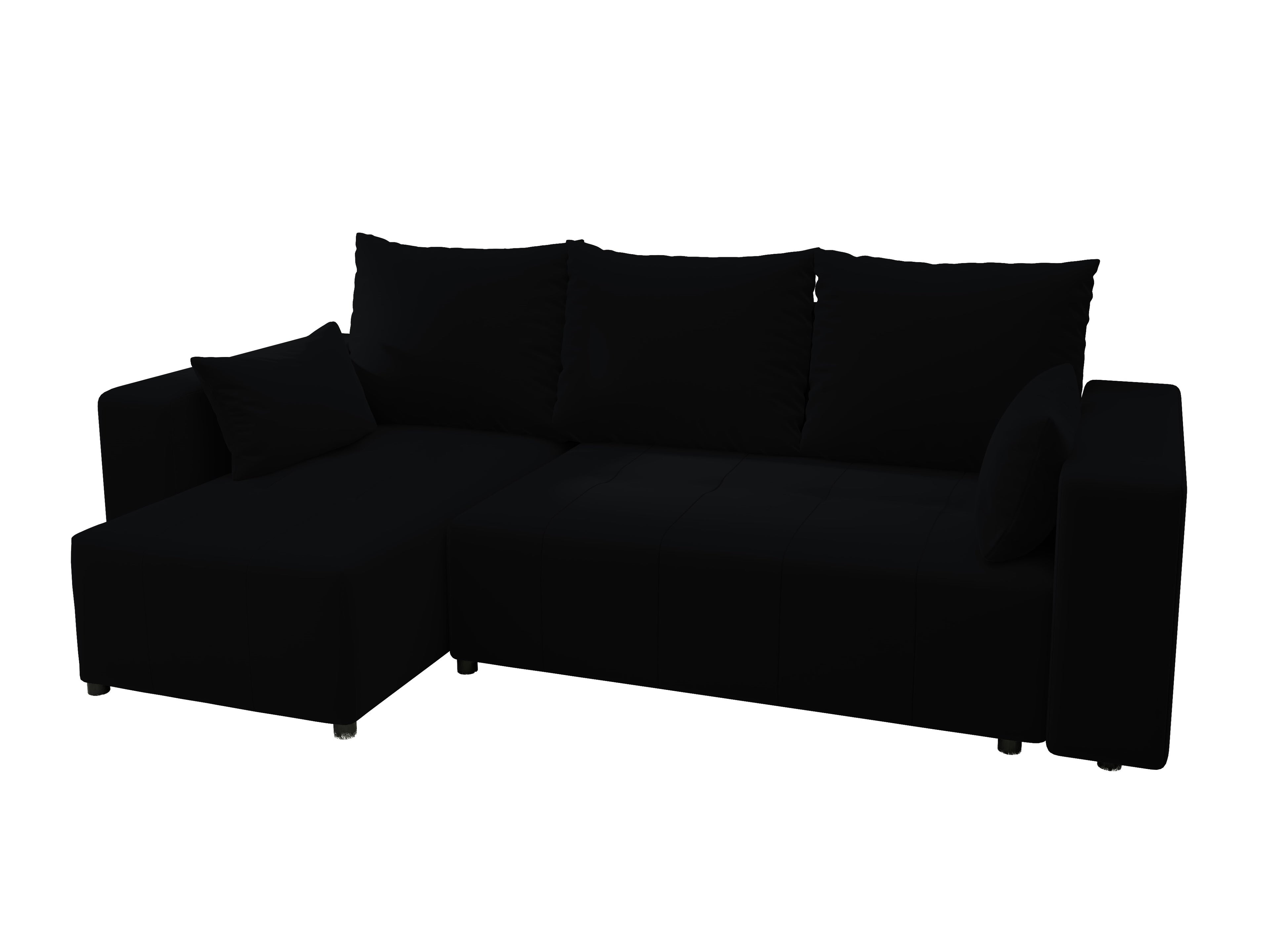 Ecksofa mit Schlaffunktion Tico Velour Royal Velvet