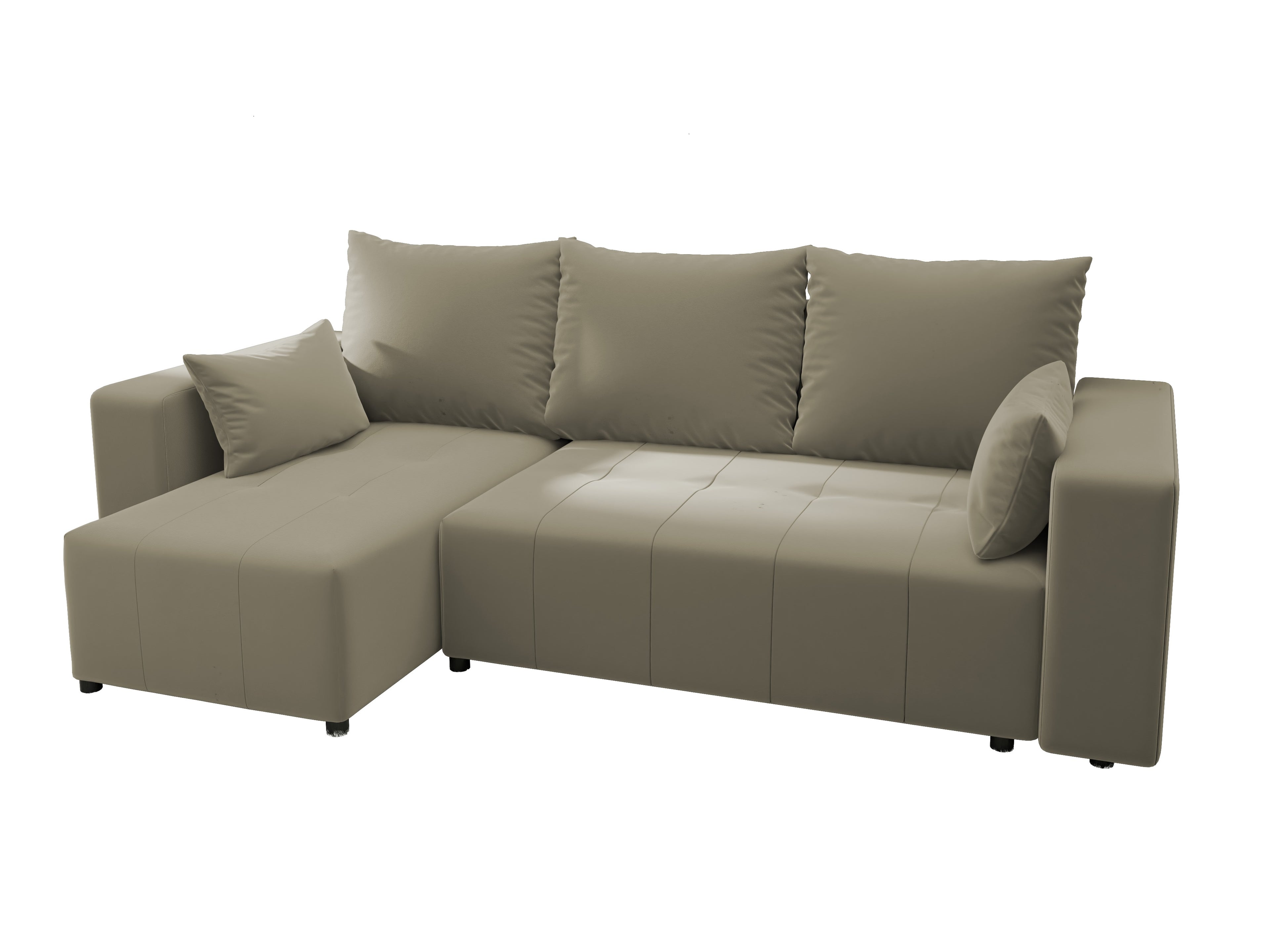 Ecksofa mit Schlaffunktion Tico Velour Royal Velvet
