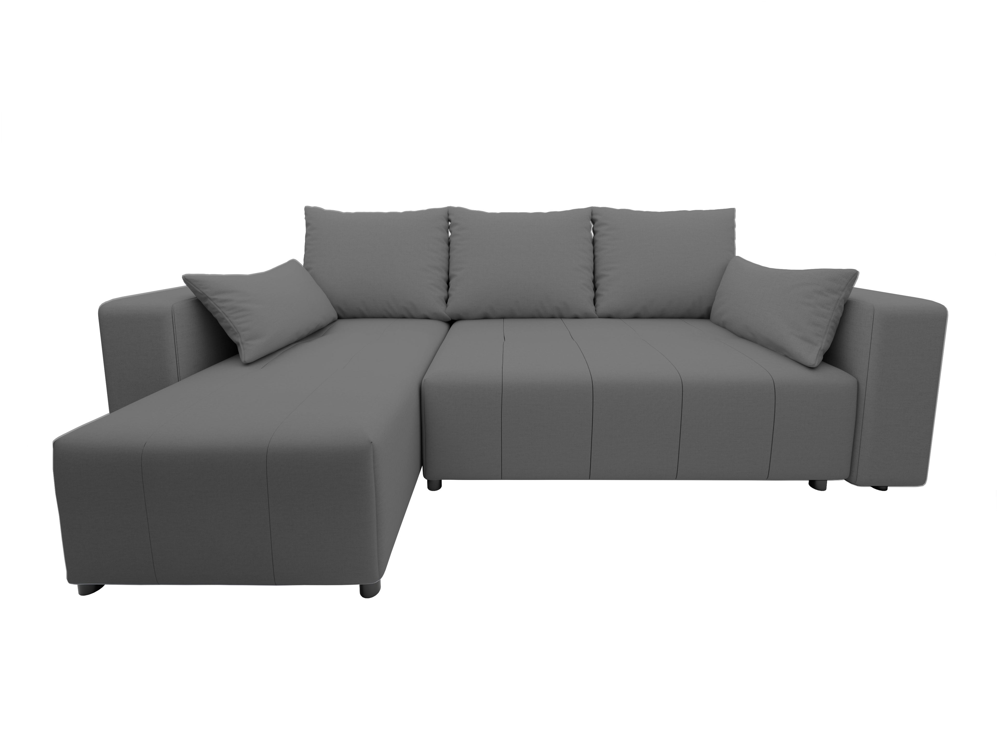 Ecksofa mit Schlaffunktion Tico Webstoff Neve