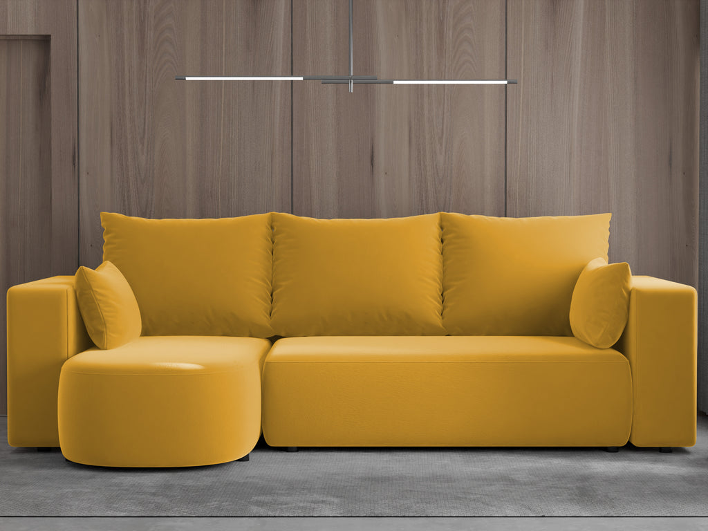 Ecksofa mit Schlaffunktion Tivo Velour Velo