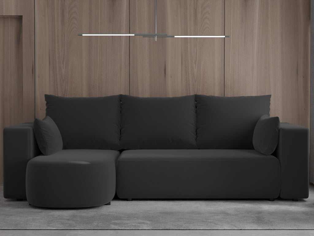 Ecksofa mit Schlaffunktion Tivo Velour Velo