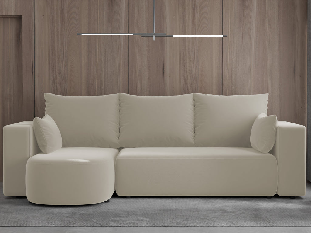 Ecksofa mit Schlaffunktion Tivo Velour Velo