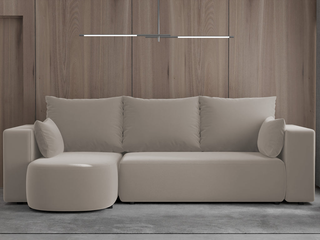 Ecksofa mit Schlaffunktion Tivo Velour Velo