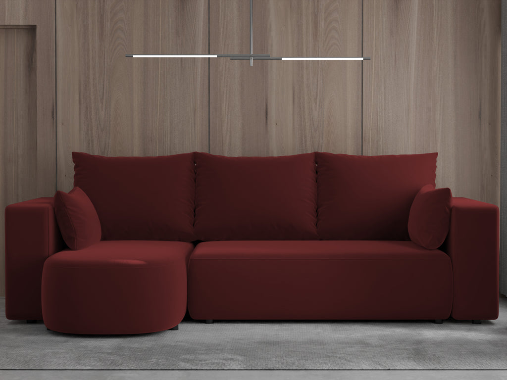 Ecksofa mit Schlaffunktion Tivo Velour Velo