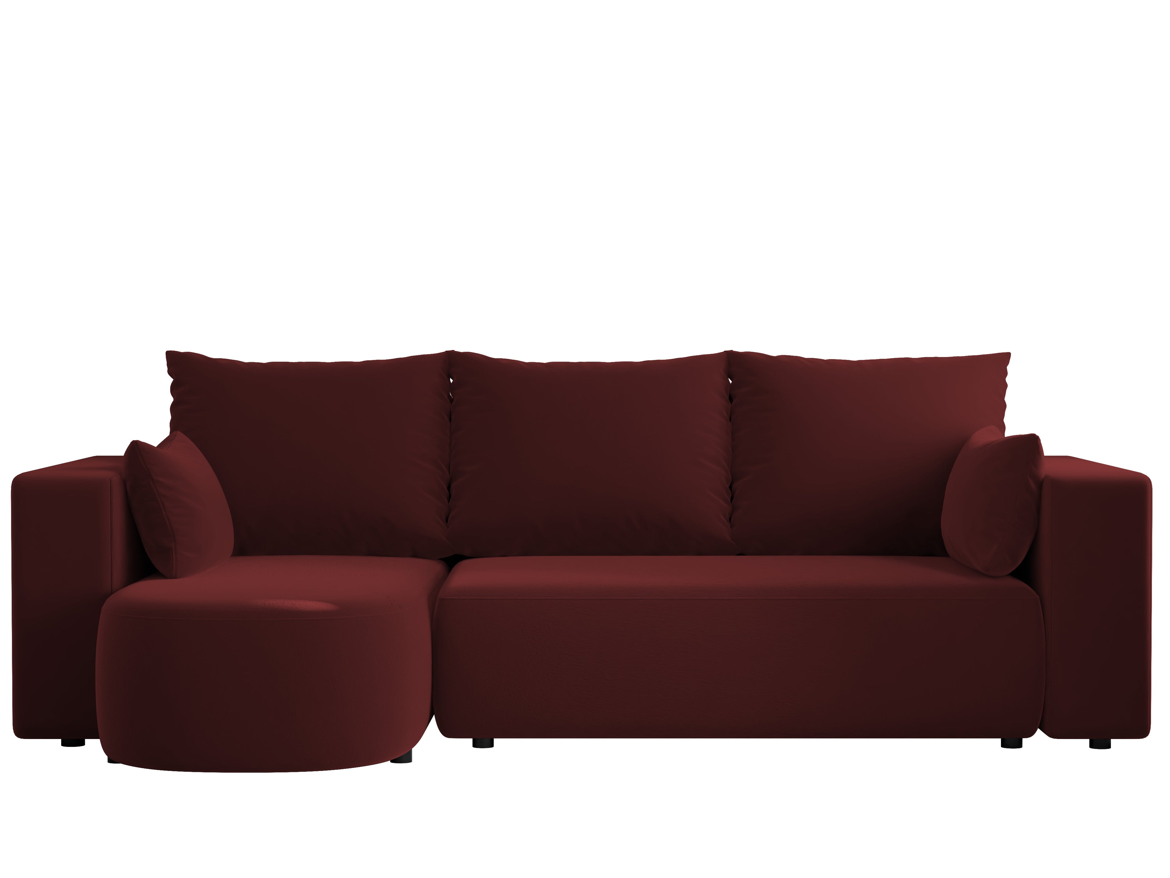 Ecksofa mit Schlaffunktion Tivo Velour Velo