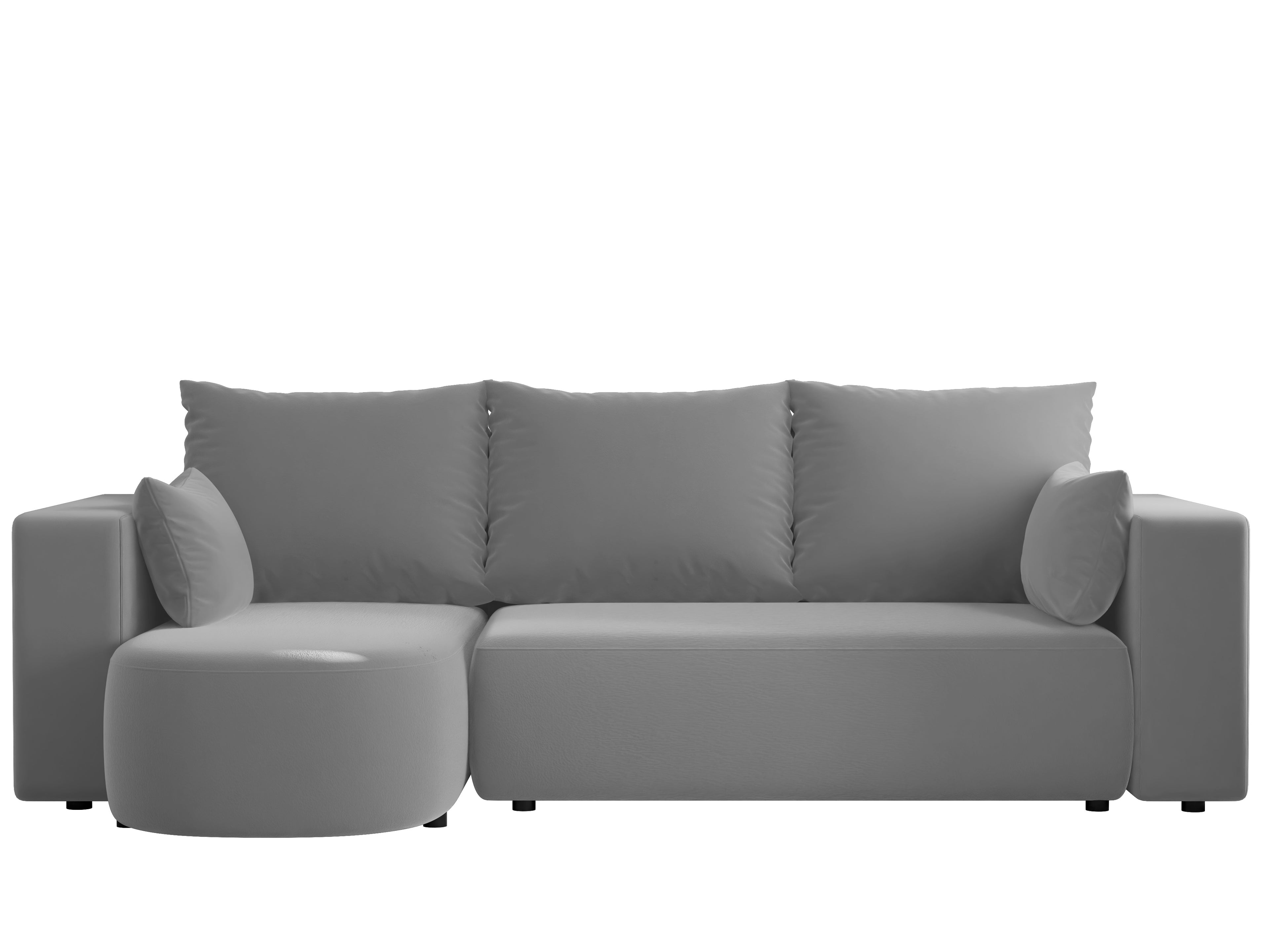 Ecksofa mit Schlaffunktion Tivo Velour Velo