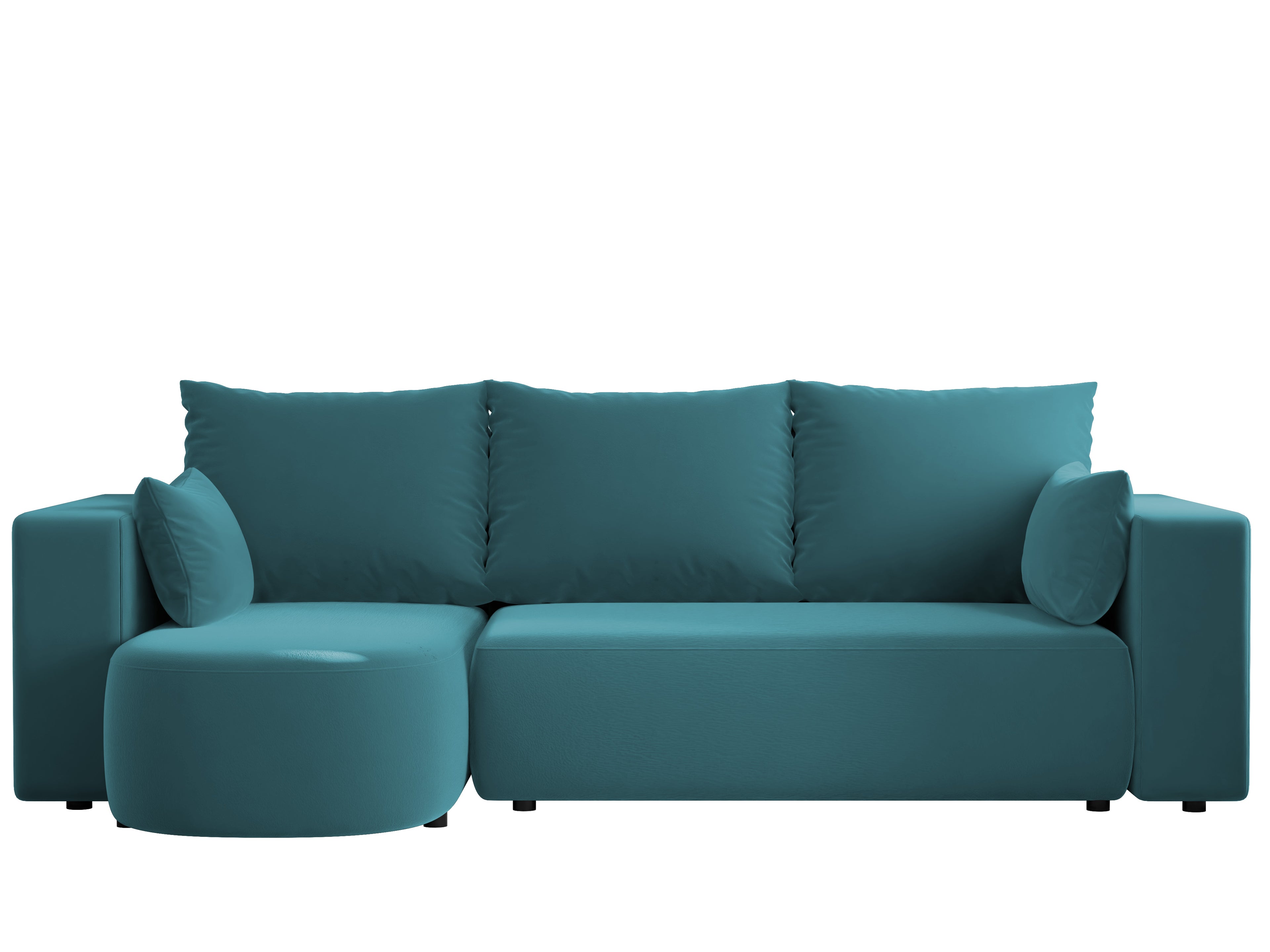 Ecksofa mit Schlaffunktion Tivo Velour Velo