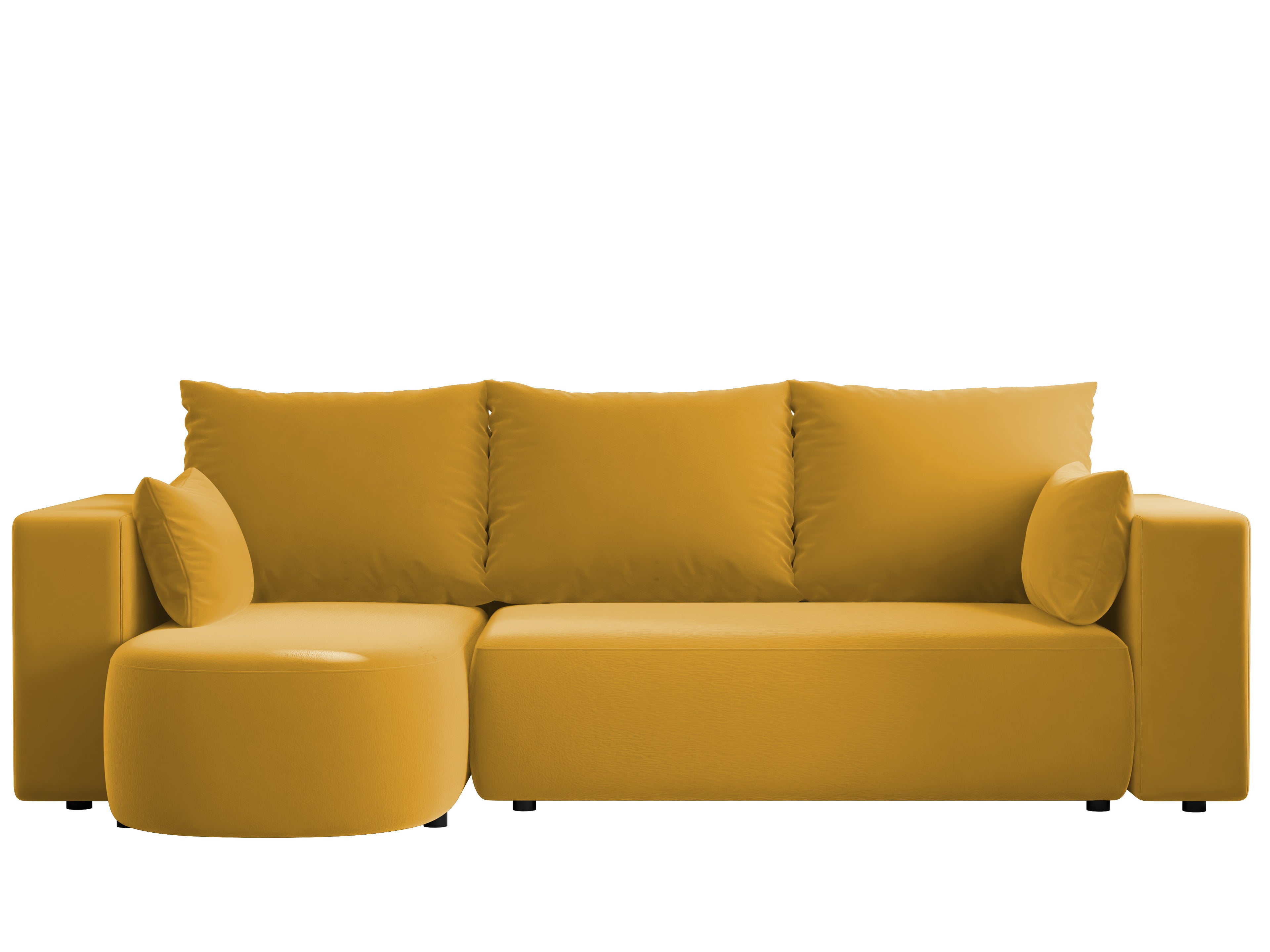 Ecksofa mit Schlaffunktion Tivo Velour Velo