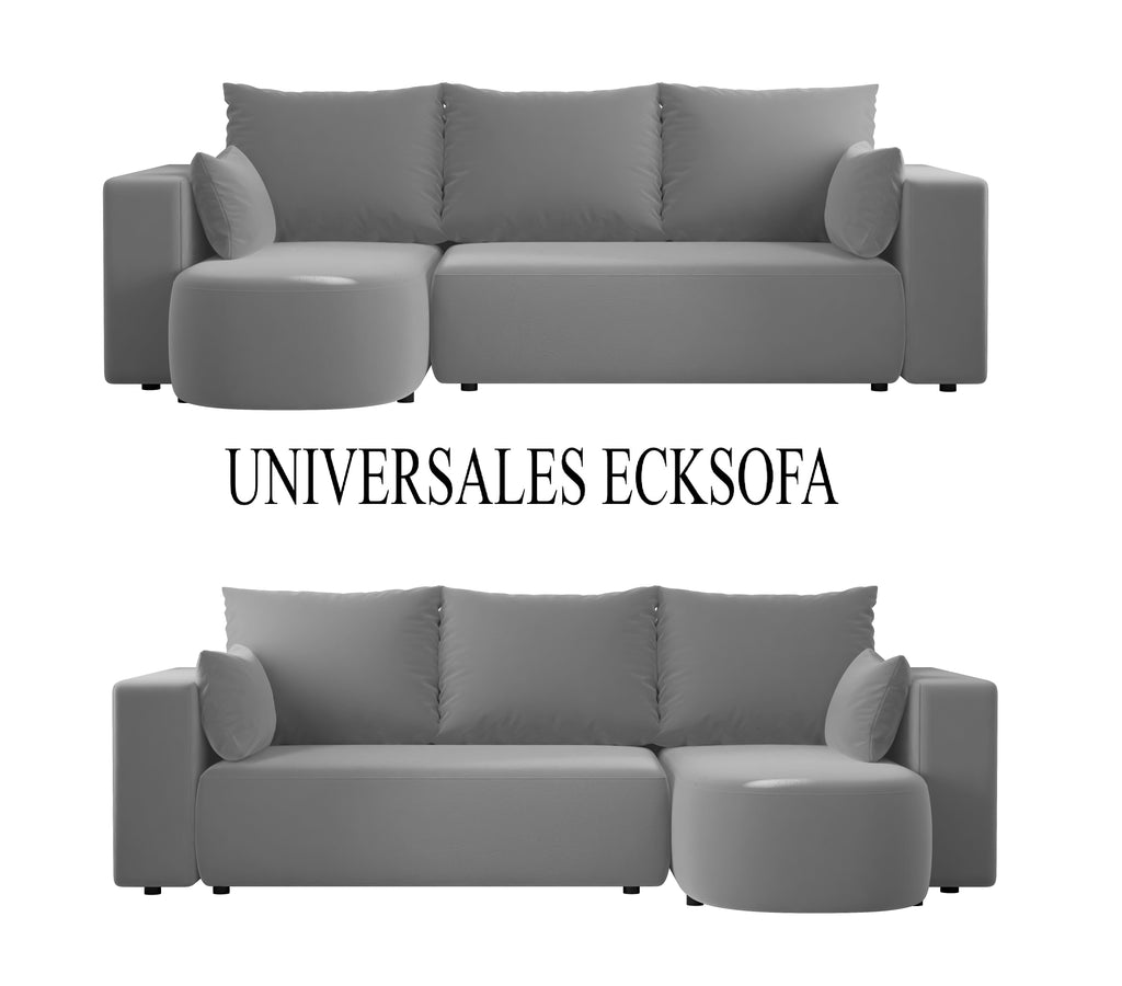 Ecksofa mit Schlaffunktion Tivo Velour Velo