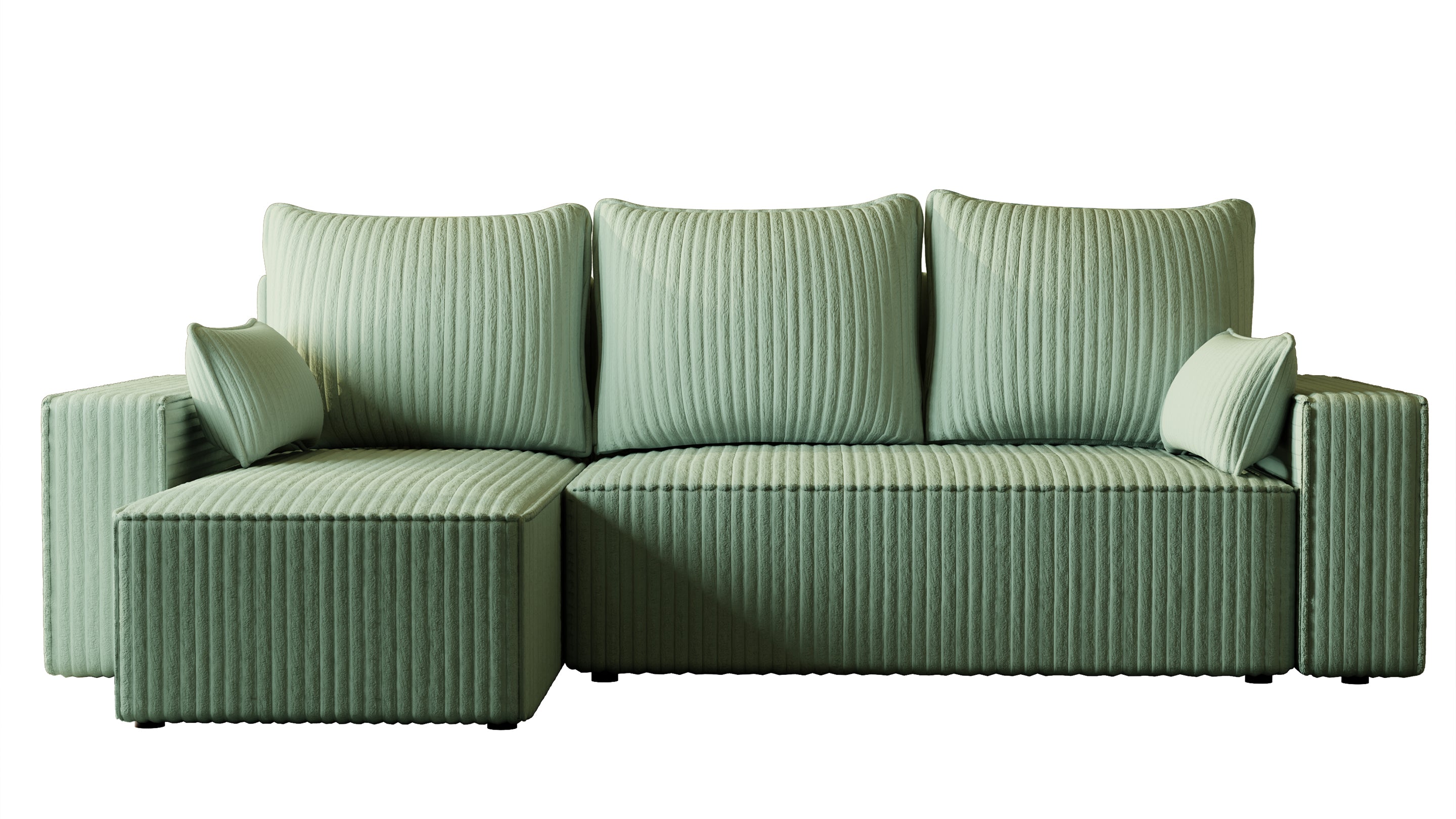 Ecksofa mit Schlaffunktion Tobi Cord Felipo