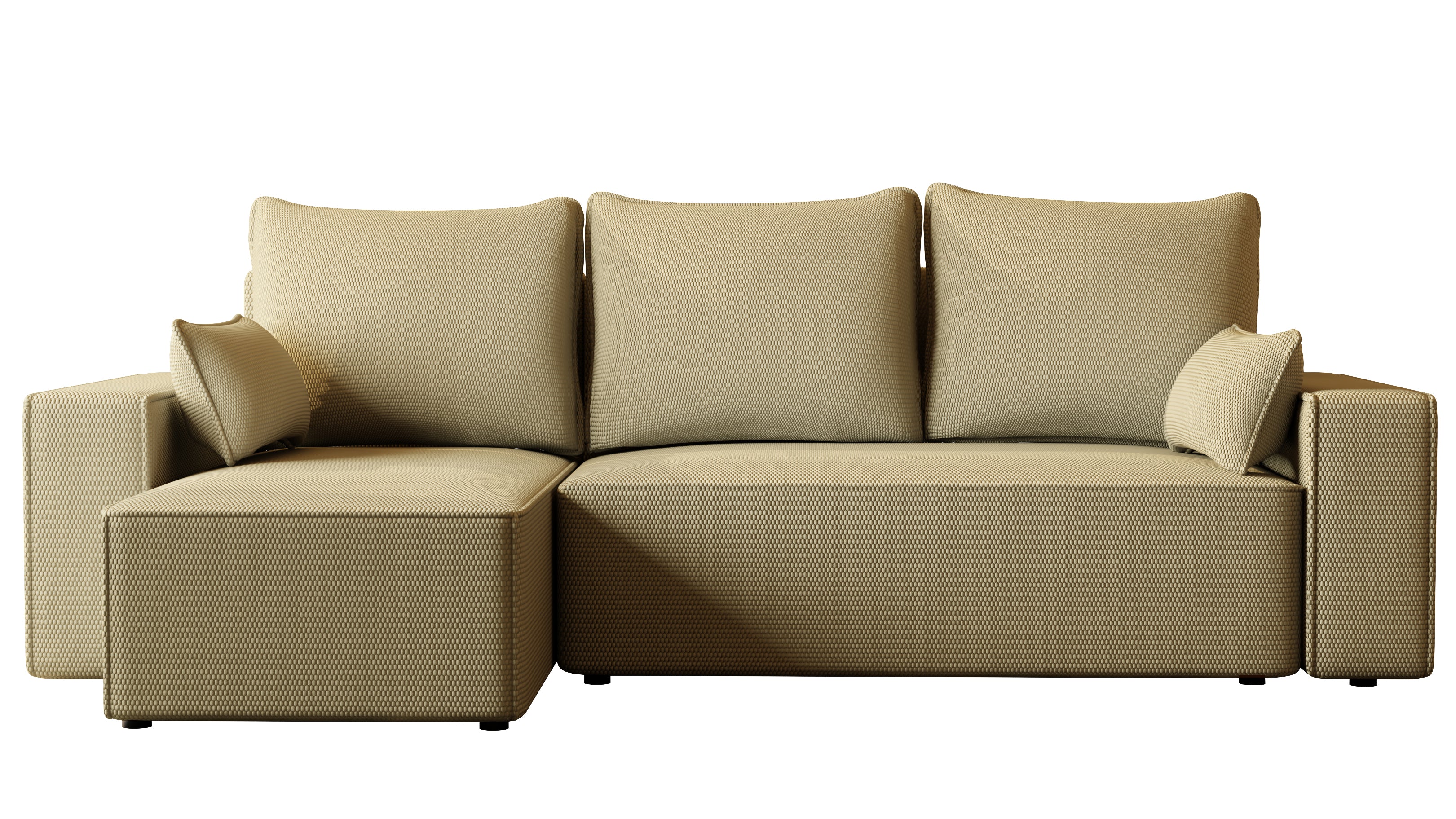 Ecksofa mit Schlaffunktion Tobi Cord Onega