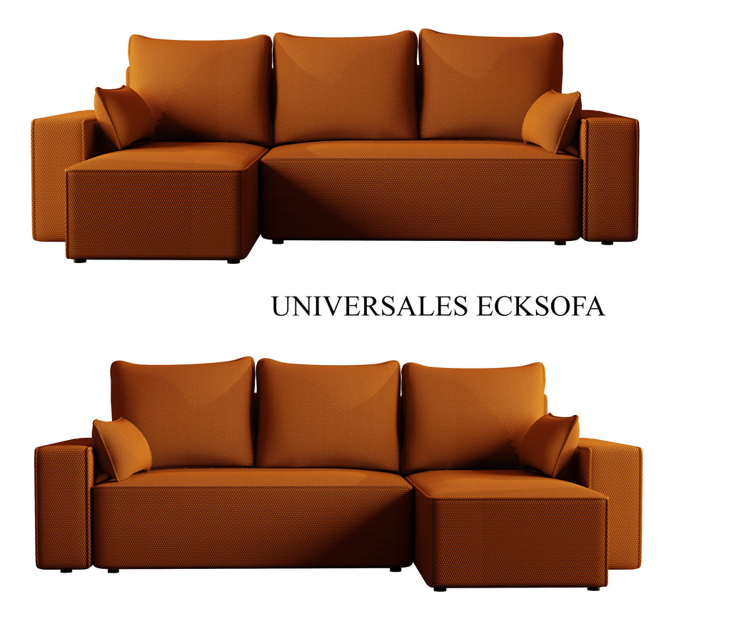 Ecksofa mit Schlaffunktion Tobi Cord Onega