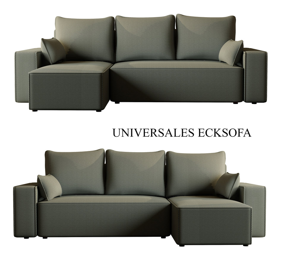 Ecksofa mit Schlaffunktion Tobi Cord Onega