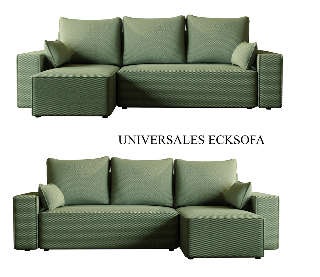 Ecksofa mit Schlaffunktion Tobi Cord Onega