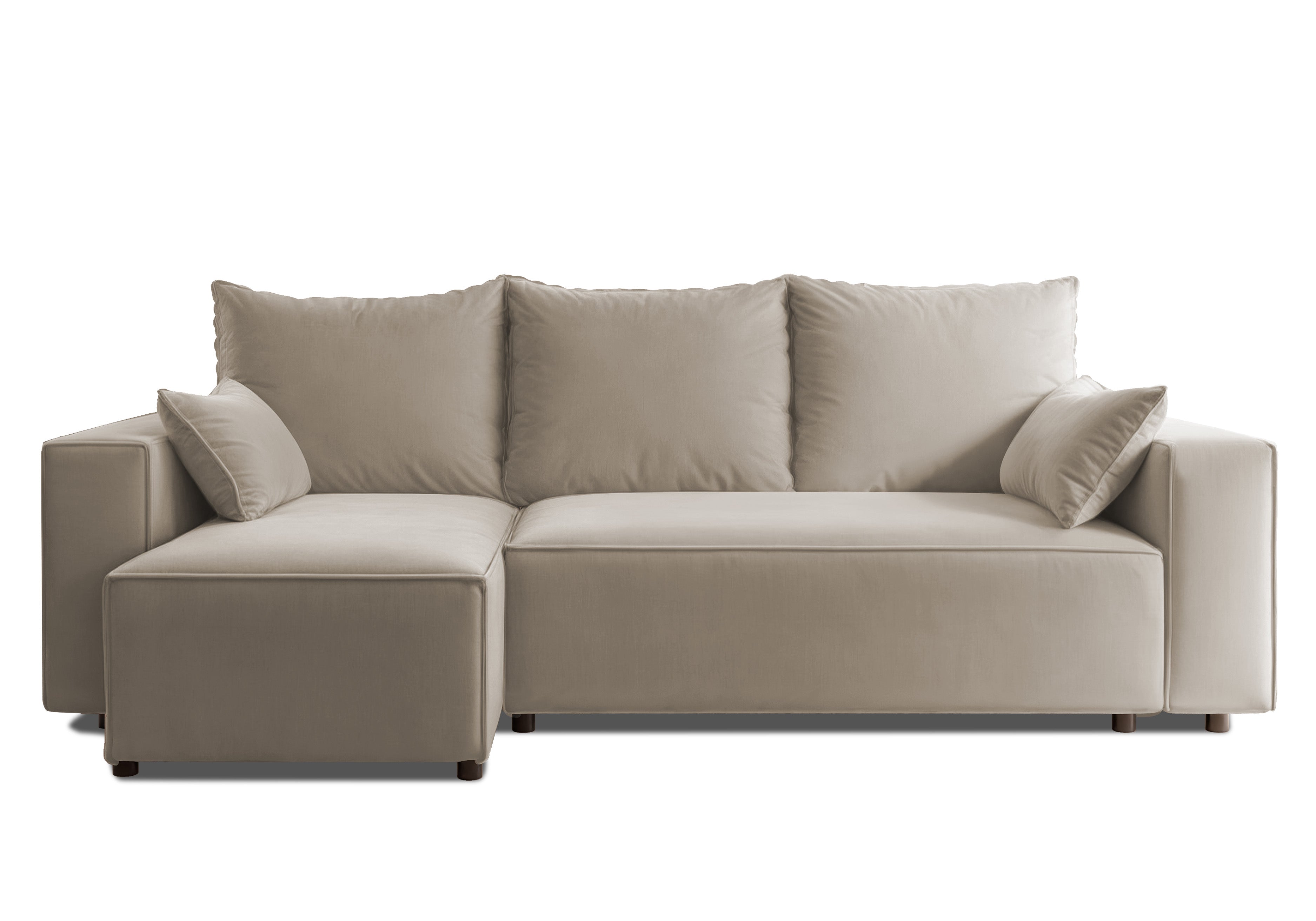 Ecksofa mit Schlaffunktion Tobi Velour
