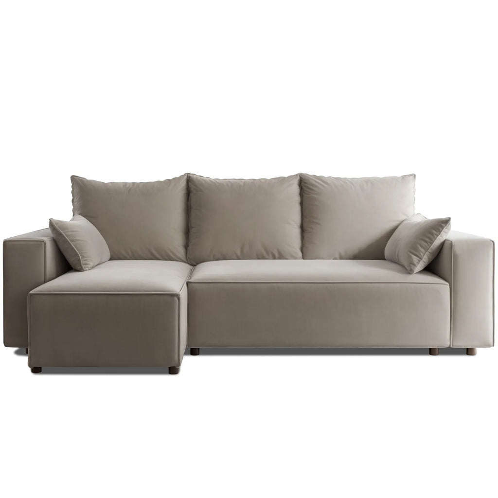 Ecksofa mit Schlaffunktion Tobi Velour