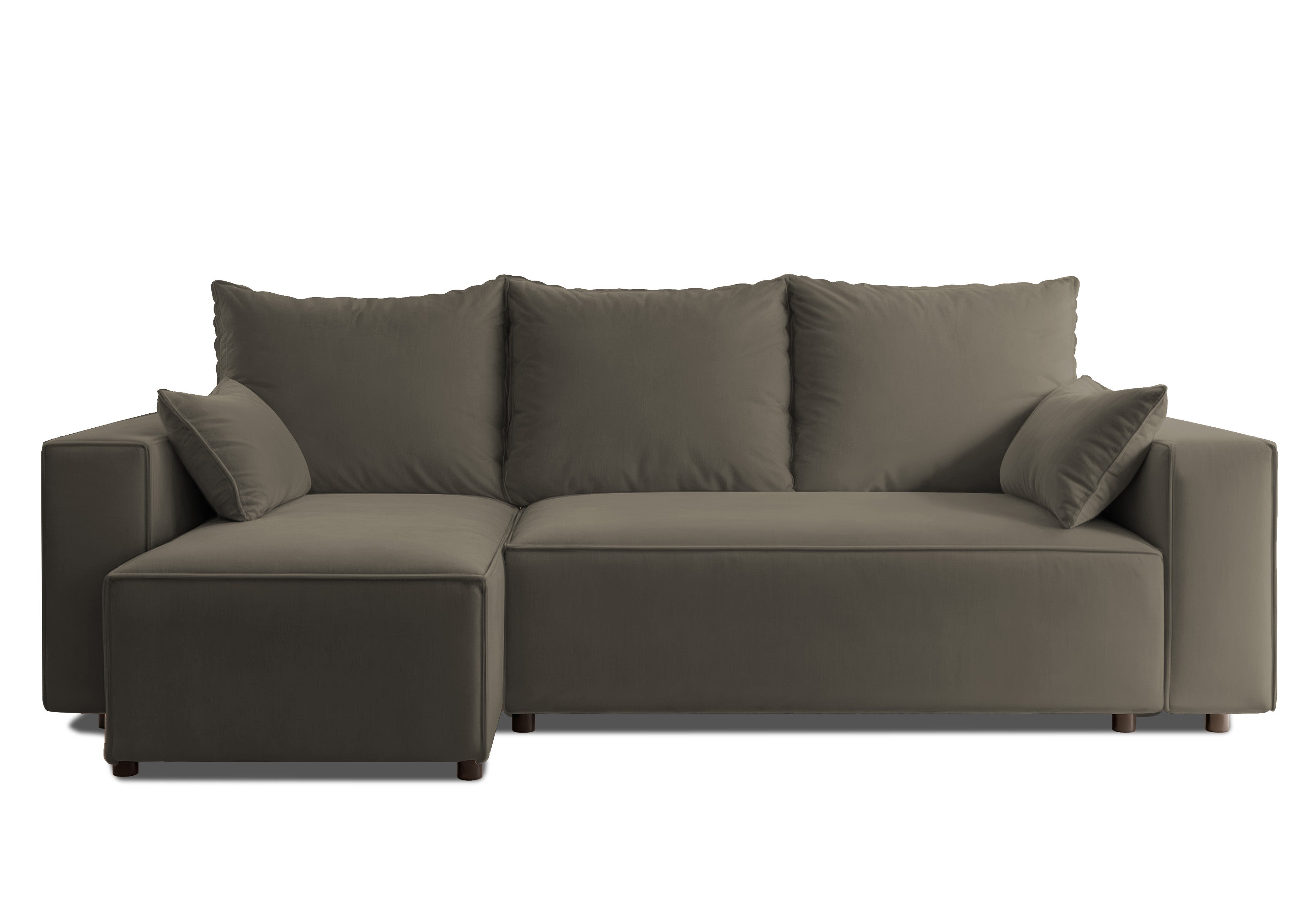 Ecksofa mit Schlaffunktion Tobi Velour