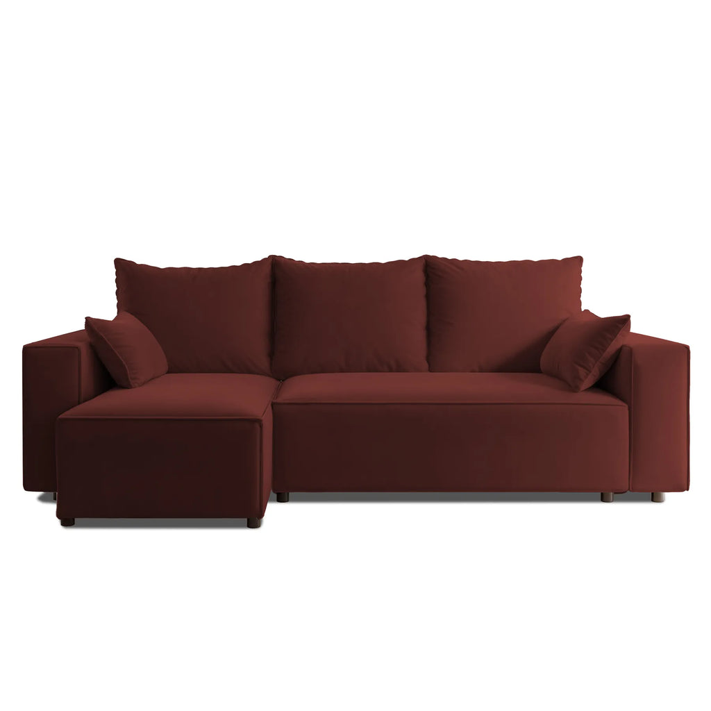 Ecksofa mit Schlaffunktion Tobi Velour