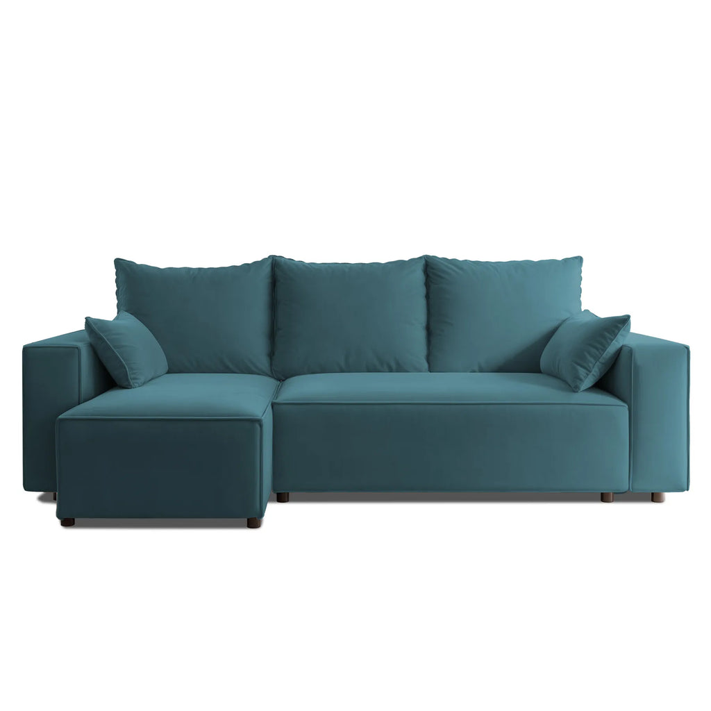 Ecksofa mit Schlaffunktion Tobi Velour