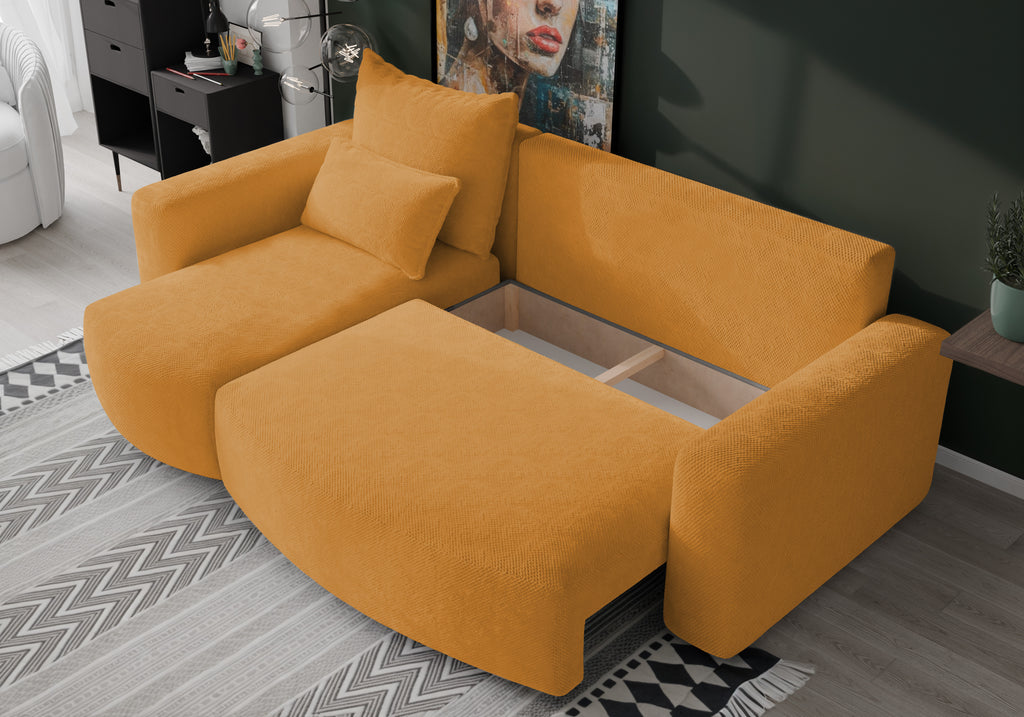 Ecksofa mit Schlaffunktion Travis Plush
