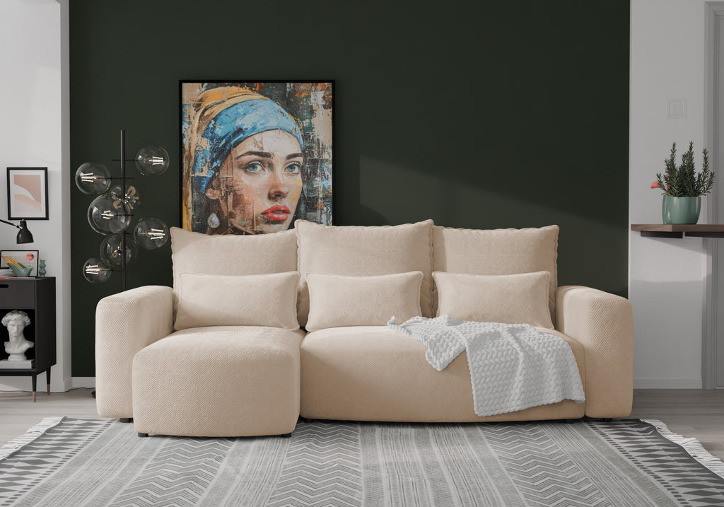 Ecksofa mit Schlaffunktion Travis Plush