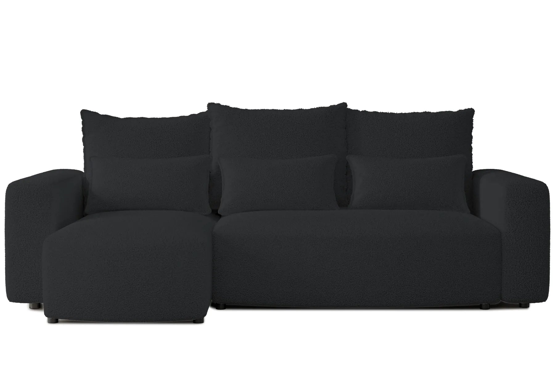 Ecksofa mit Schlaffunktion Travis Boucle