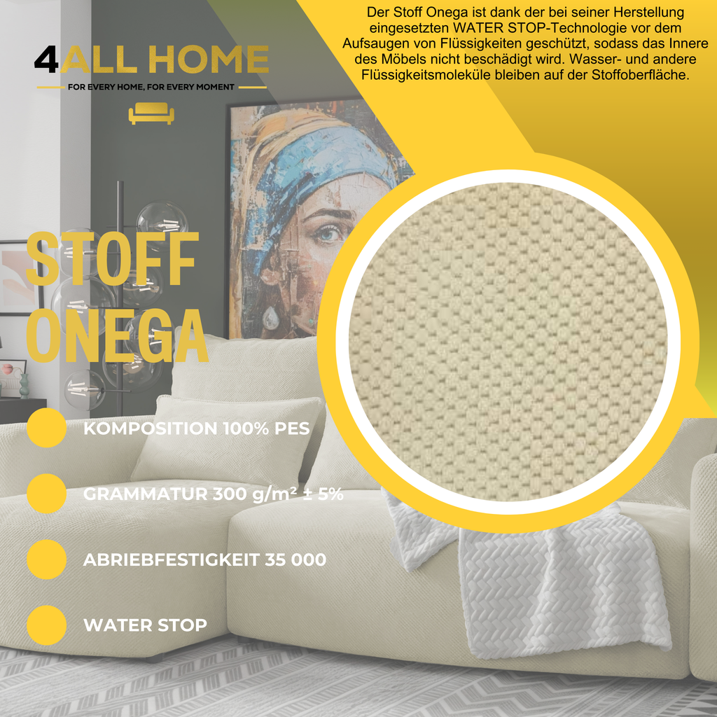 Ecksofa mit Schlaffunktion Travis Plush