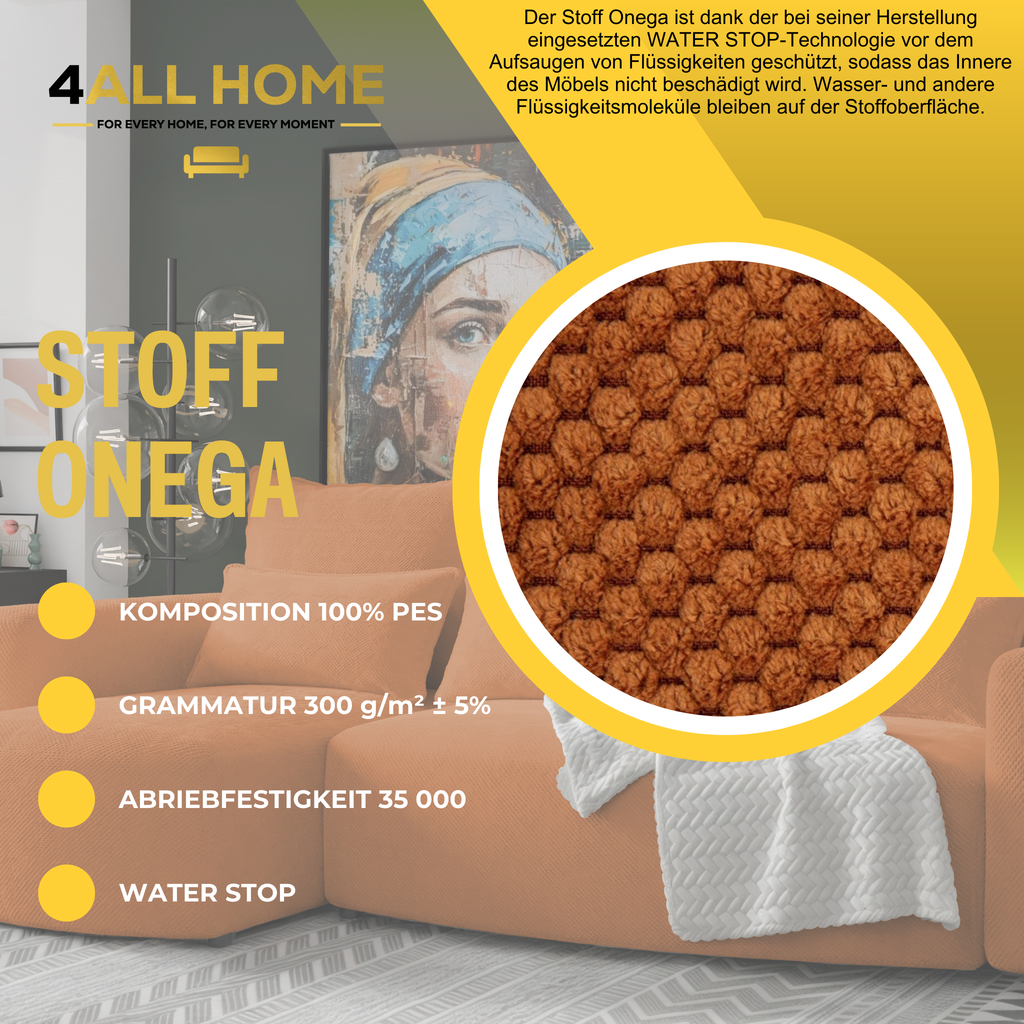 Ecksofa mit Schlaffunktion Travis Plush