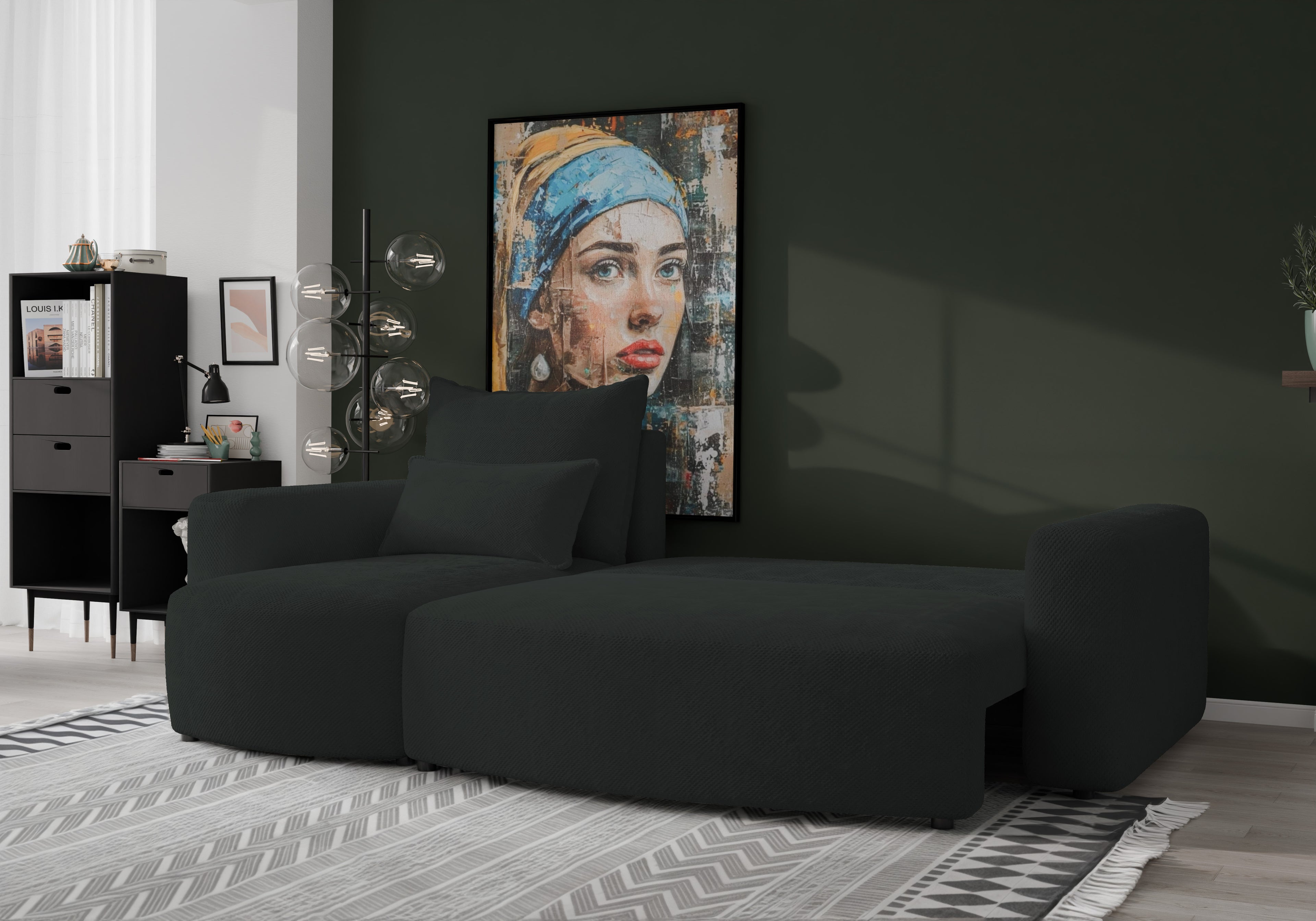 Ecksofa mit Schlaffunktion Travis Plush