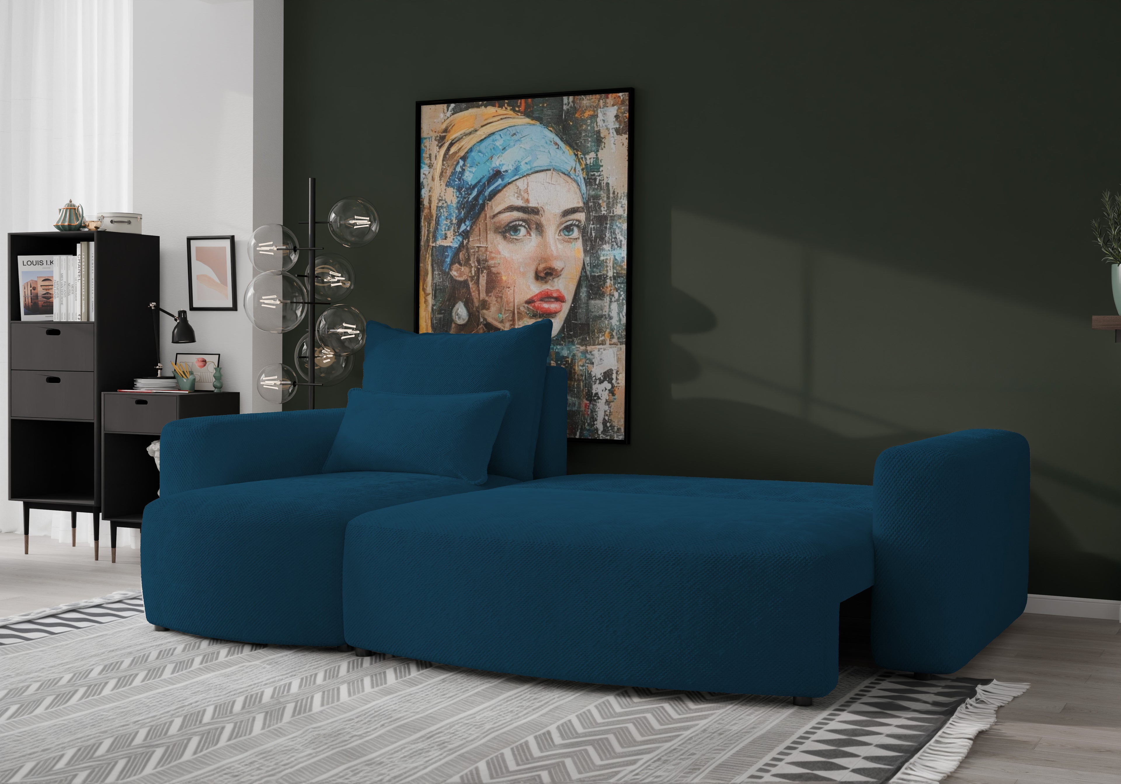 Ecksofa mit Schlaffunktion Travis Plush