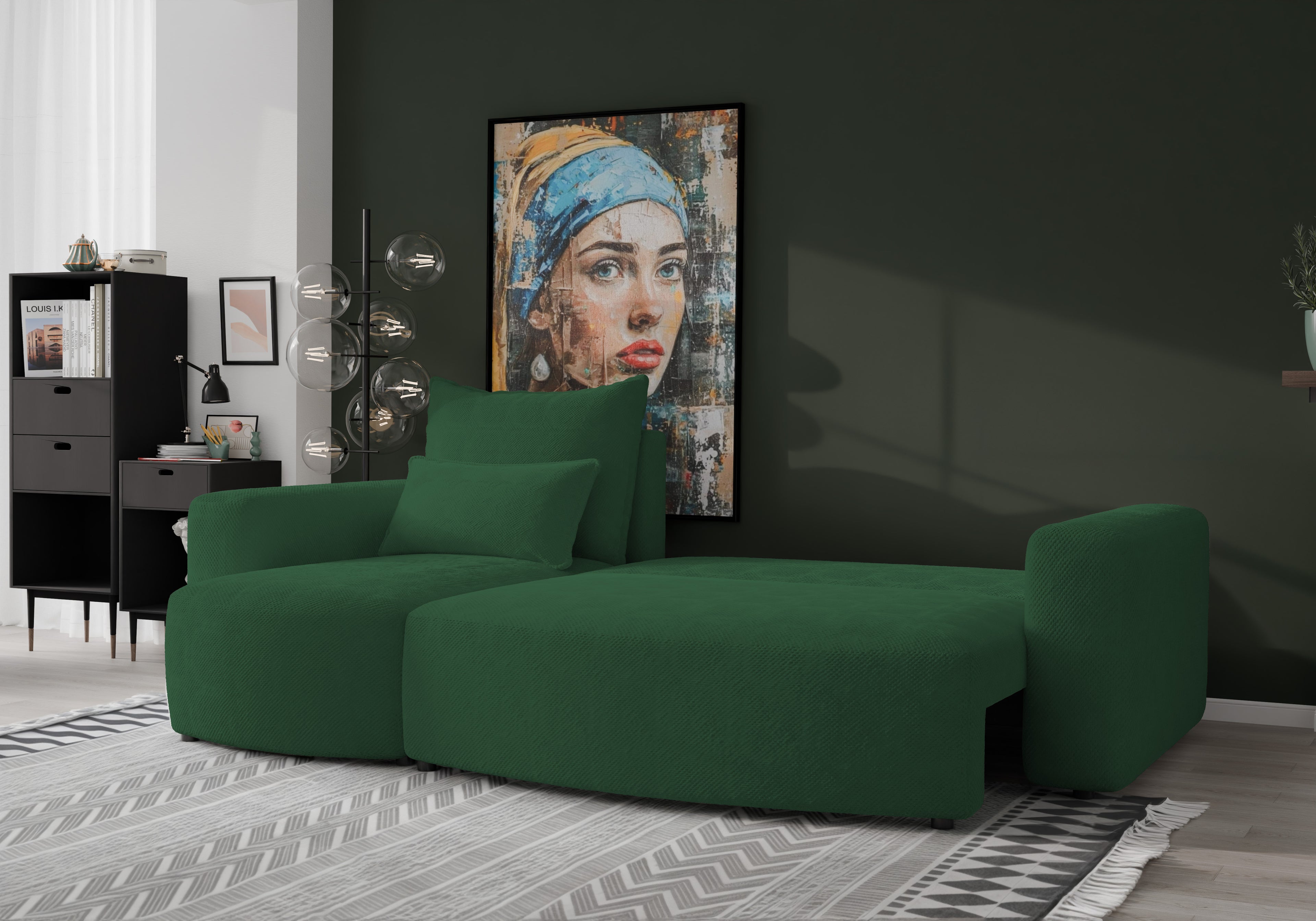 Ecksofa mit Schlaffunktion Travis Plush