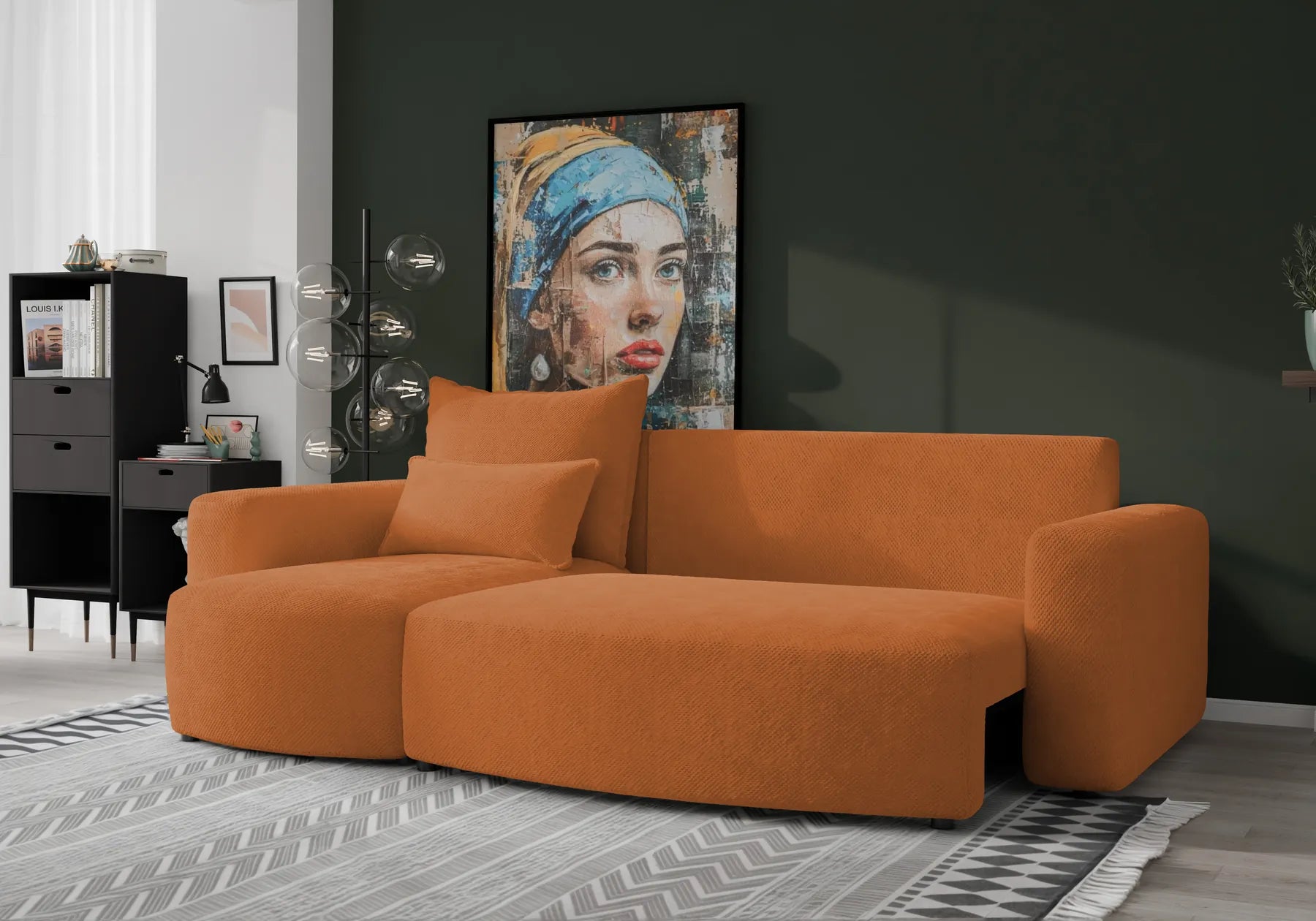 Ecksofa mit Schlaffunktion Travis Plush