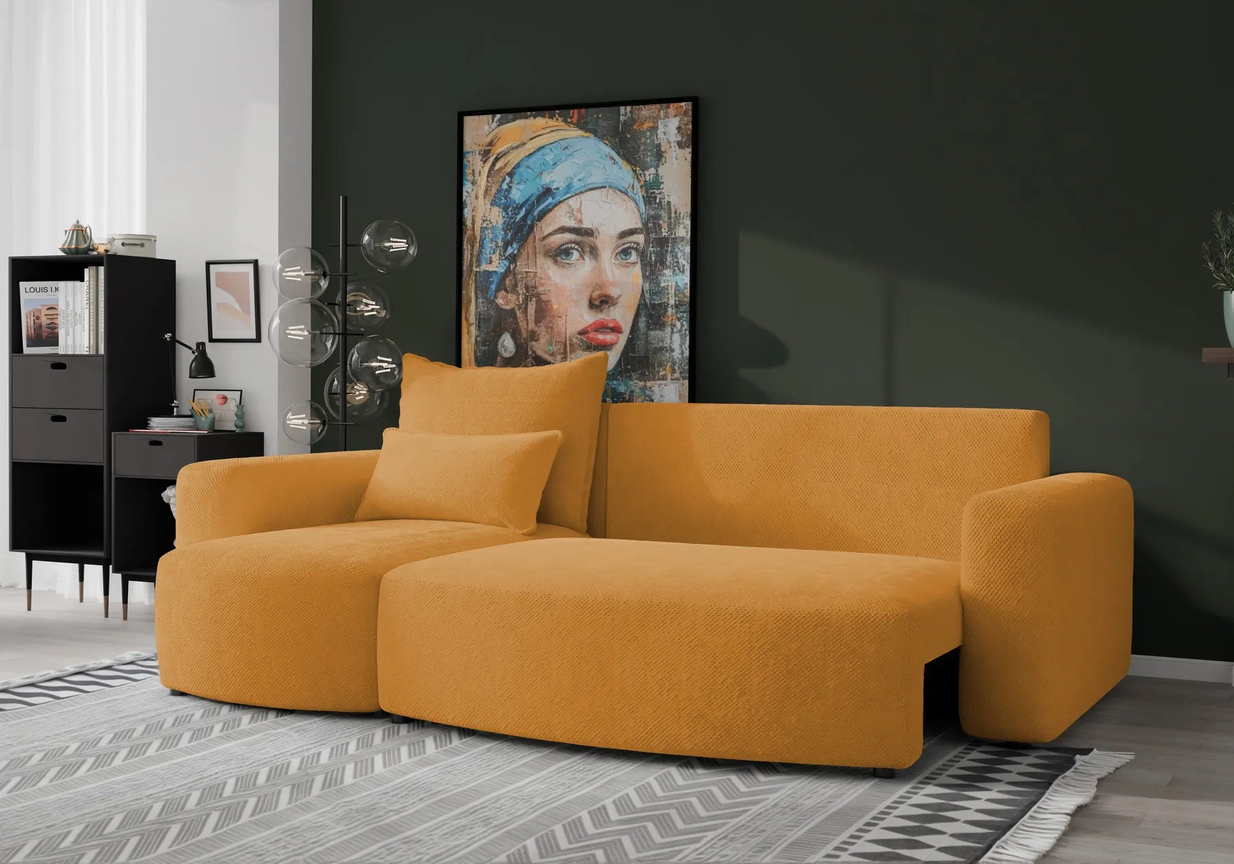 Ecksofa mit Schlaffunktion Travis Plush