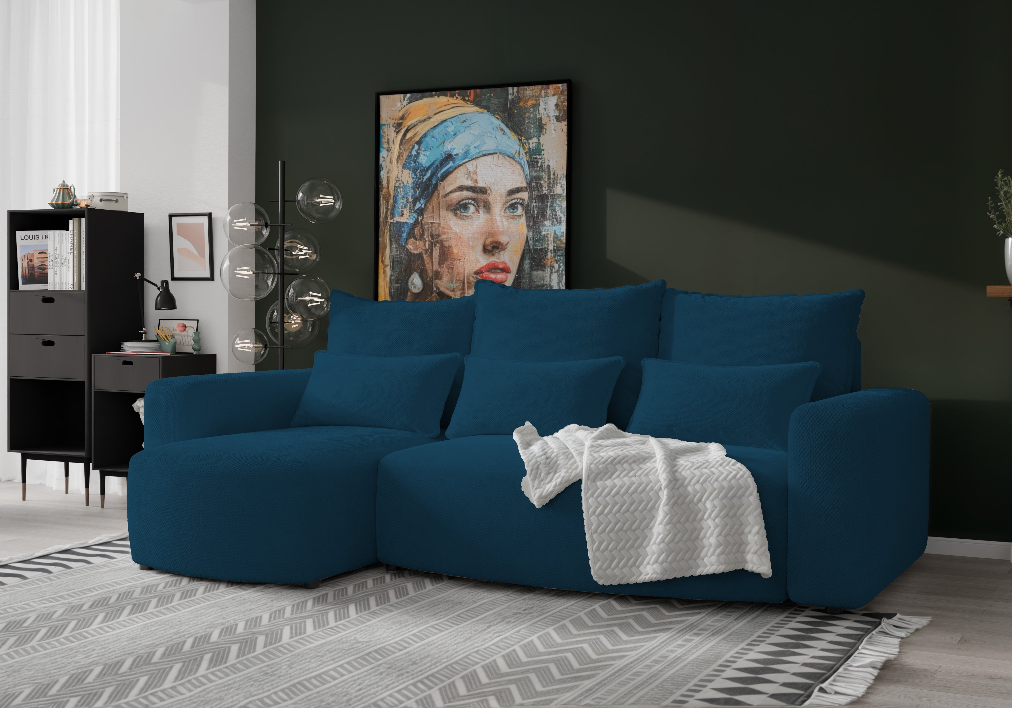 Ecksofa mit Schlaffunktion Travis Plush