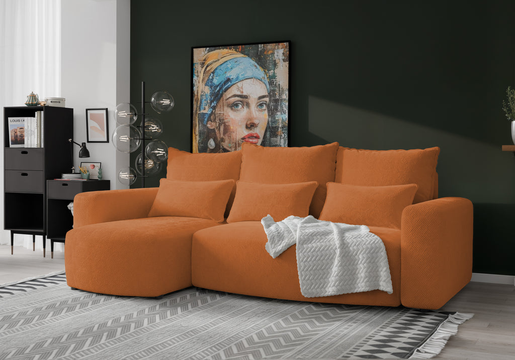 Ecksofa mit Schlaffunktion Travis Plush