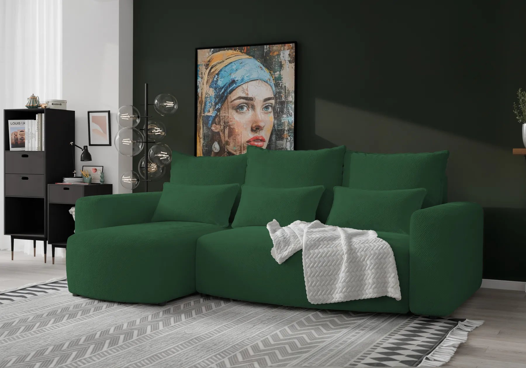 Ecksofa mit Schlaffunktion Travis Plush