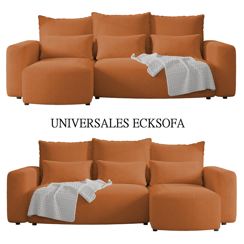 Ecksofa mit Schlaffunktion Travis Plush