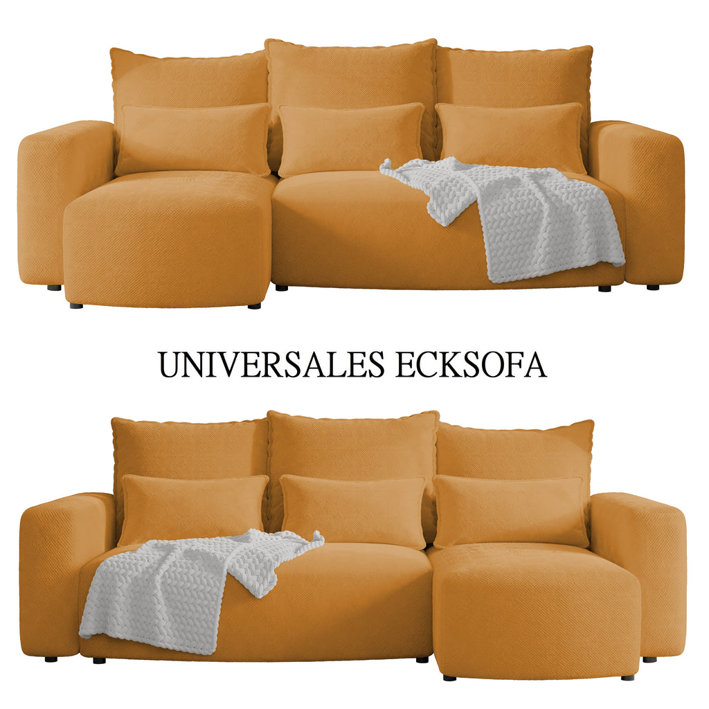 Ecksofa mit Schlaffunktion Travis Plush