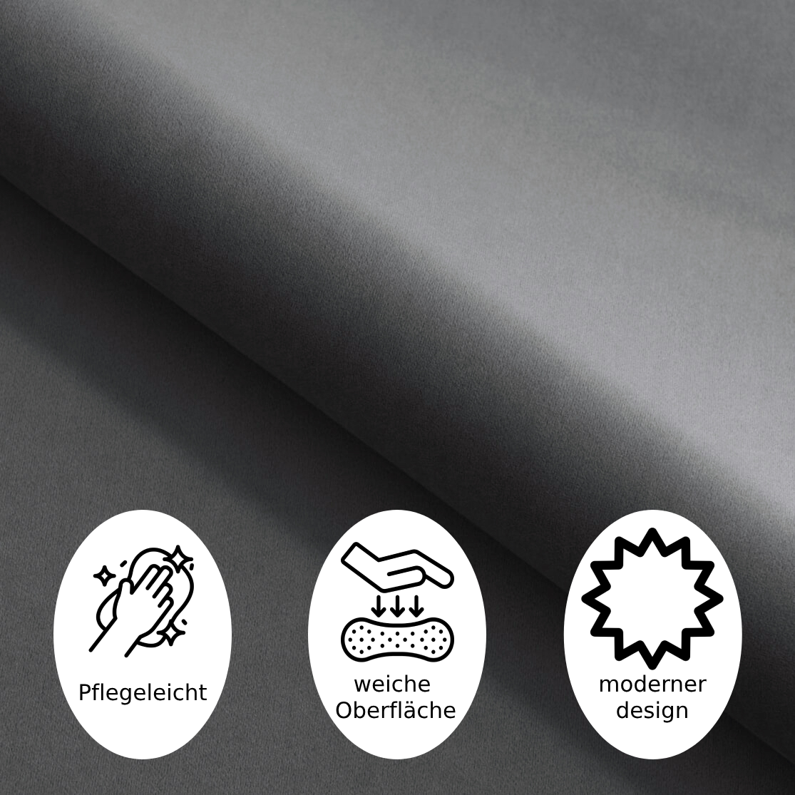 Polsterbett Calvin 140/160/180x200cm mit Bettkasten und Lattenrost