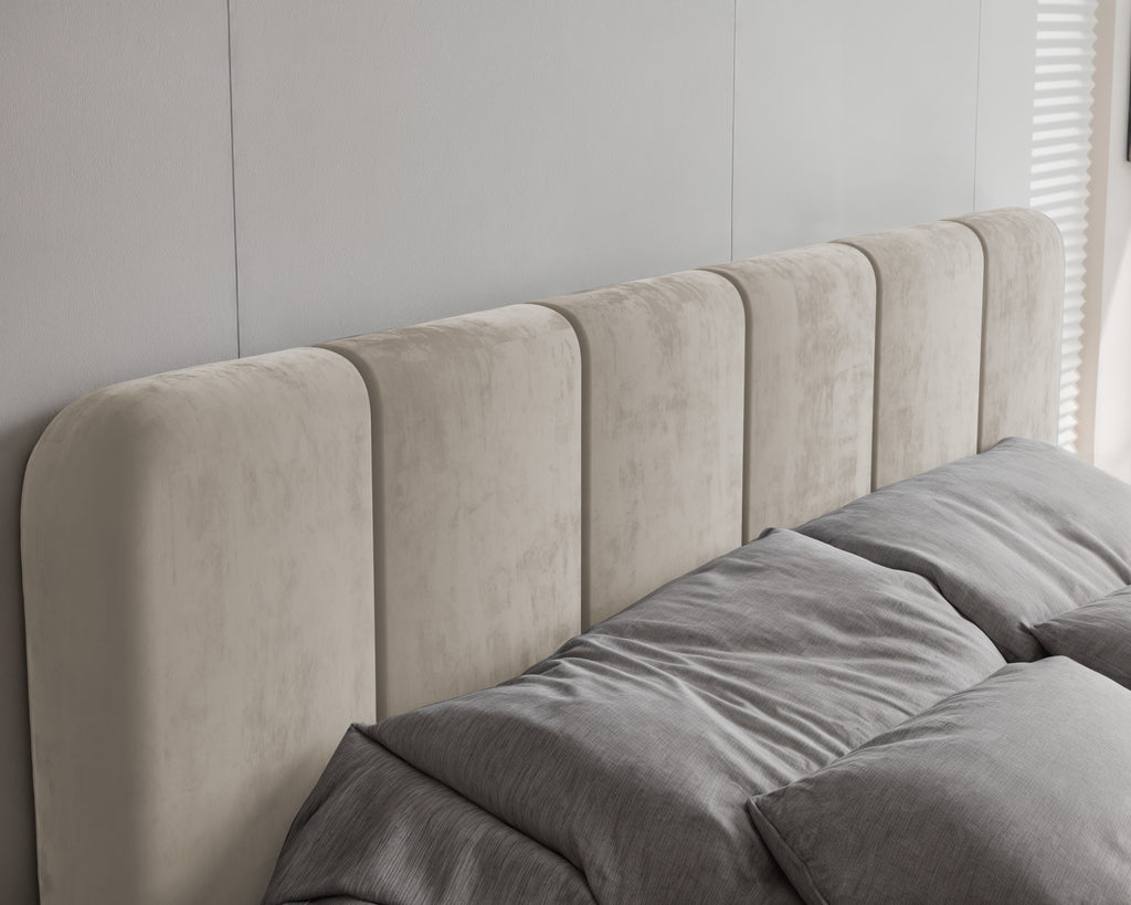 Polsterbett Calvin 140/160/180x200cm mit Bettkasten und Lattenrost