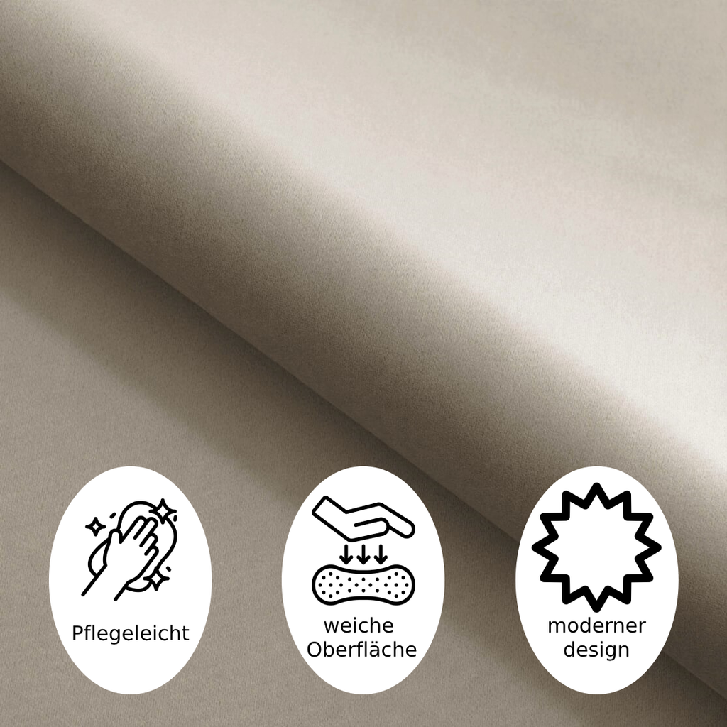 Polsterbett Kiki 140/160/180x200cm mit Bettkasten und Lattenrost