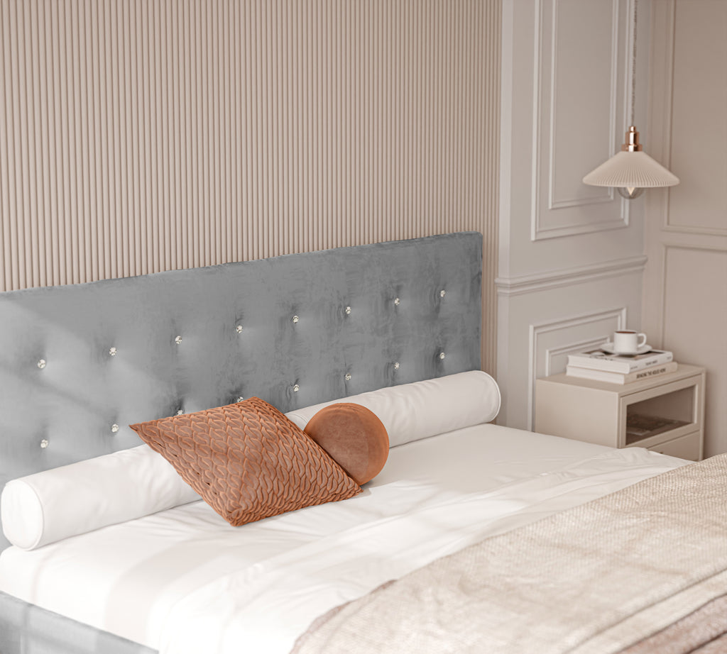 Polsterbett Kiki 140/160/180x200cm mit Bettkasten und Lattenrost